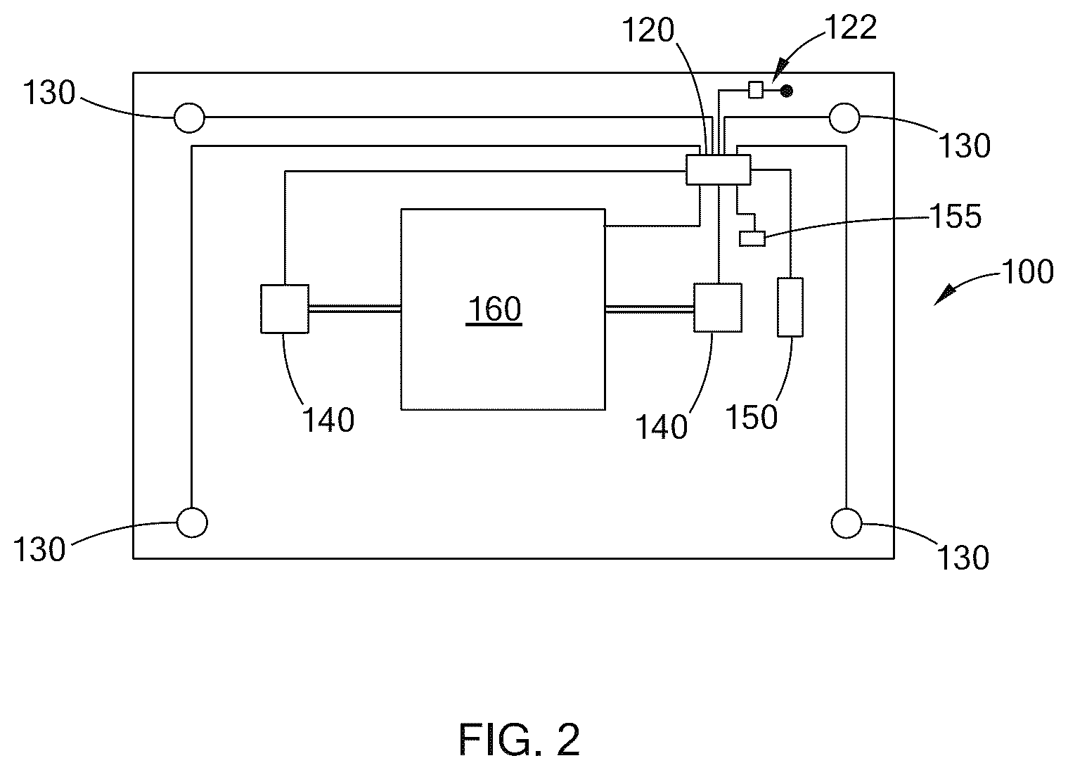 Patent US12619242 Figure 2 – Facility sensory system for monitoring, guiding, and protecting flexible modular platforms moving through an assembly line