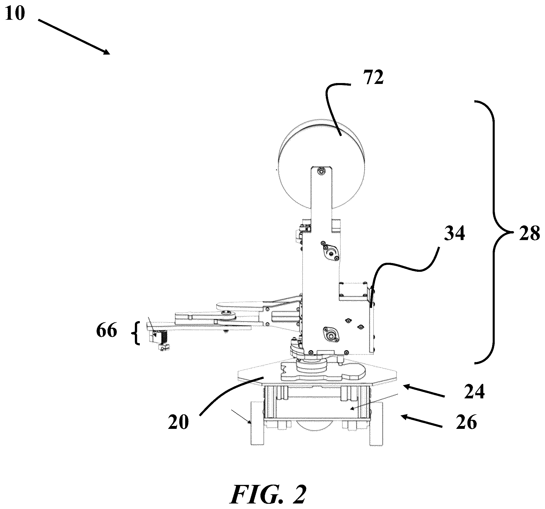 Patent US12619243 Figure 2 – Machine learning based reconfigurable mobile agents using swarm system manufacturing