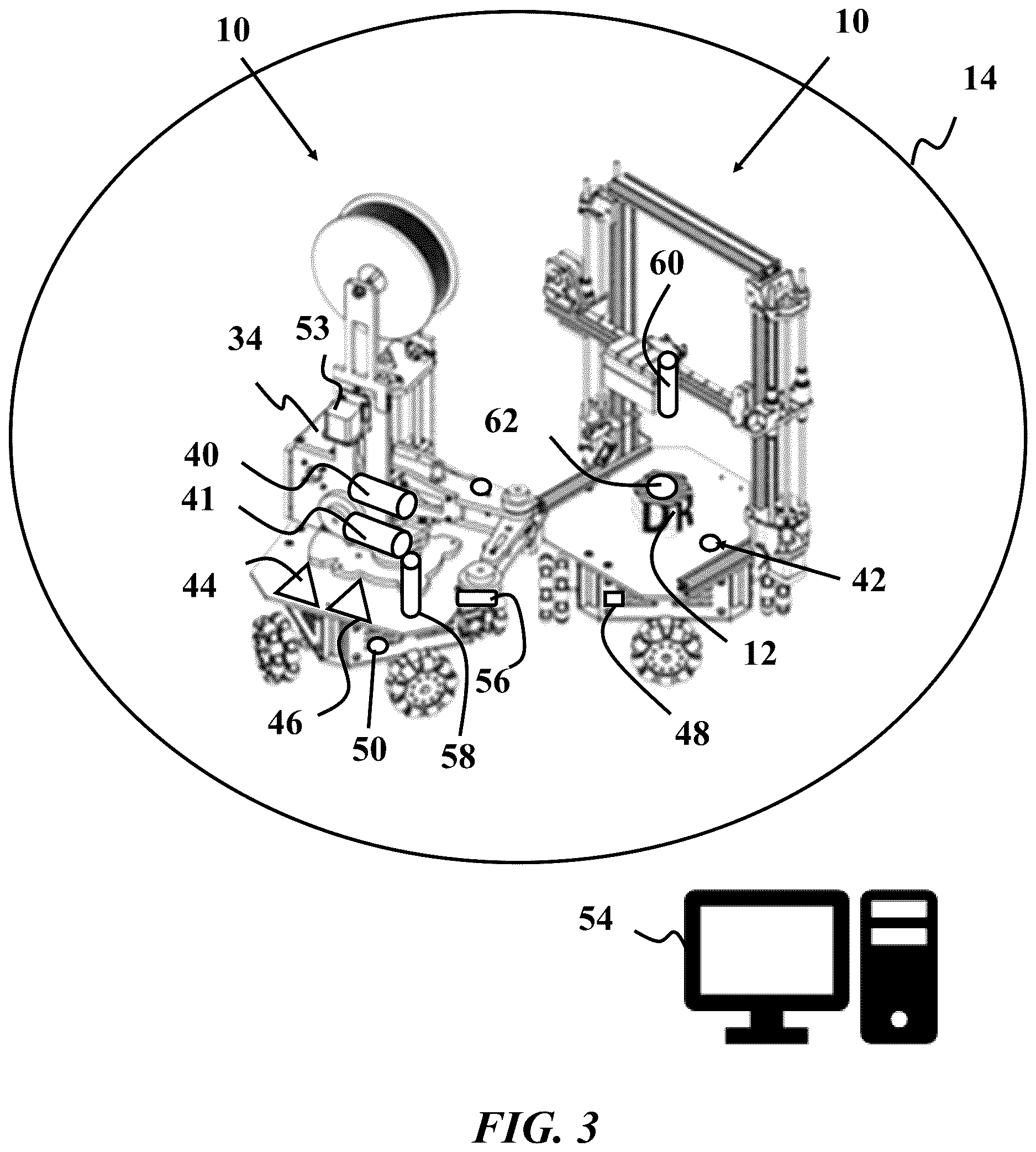 Patent US12619243 Figure 3 – Machine learning based reconfigurable mobile agents using swarm system manufacturing