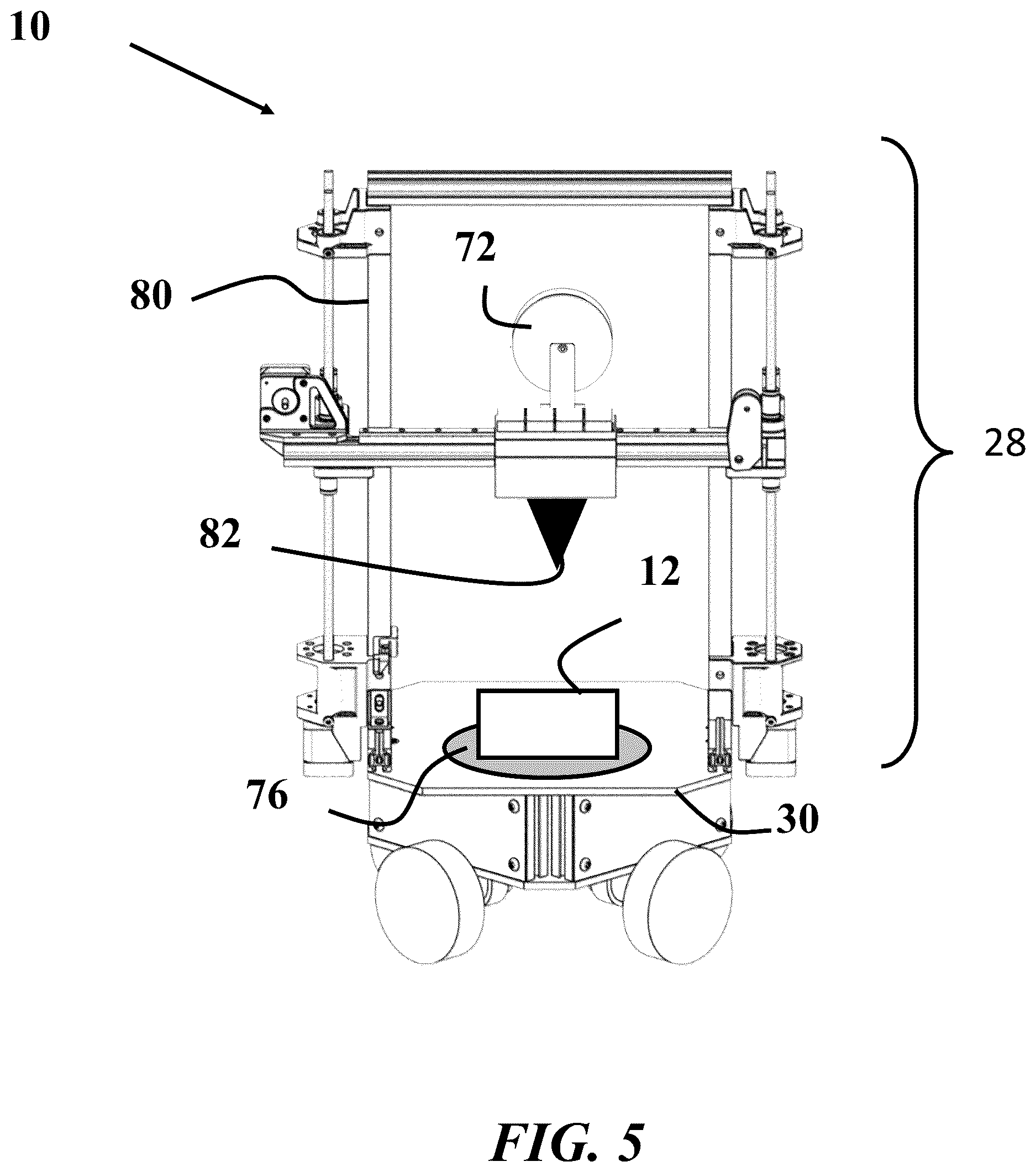 Patent US12619243 Figure 5 – Machine learning based reconfigurable mobile agents using swarm system manufacturing