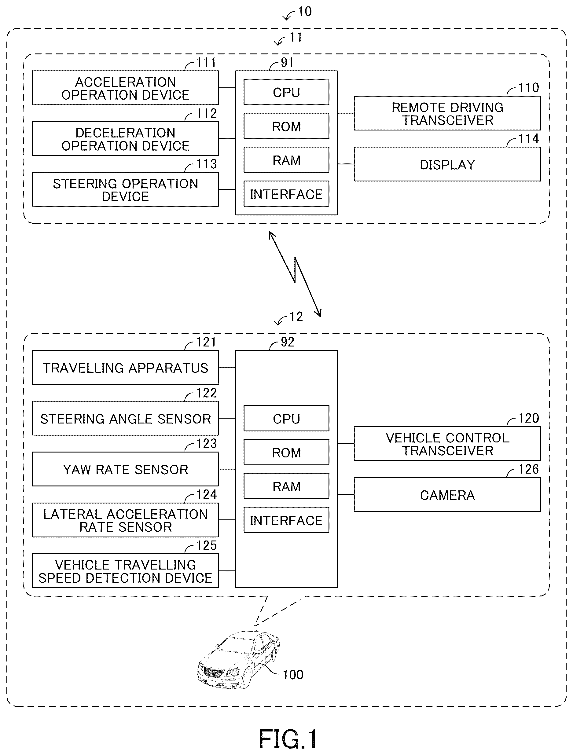 Patent US12619246 — Remote support apparatus — Figure 1