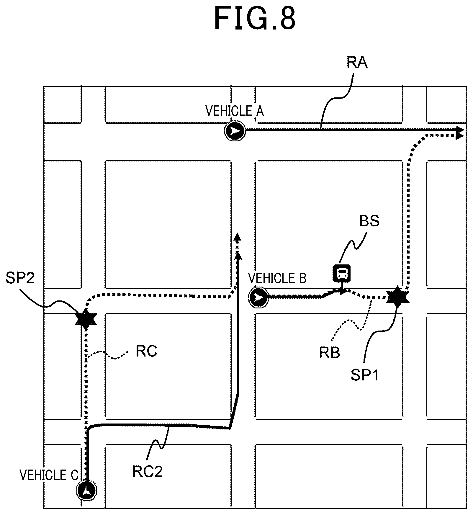 Patent US12619248 Figure 8 – Remote assistance device and method for remotely assisting driving of autonomous driving vehicles