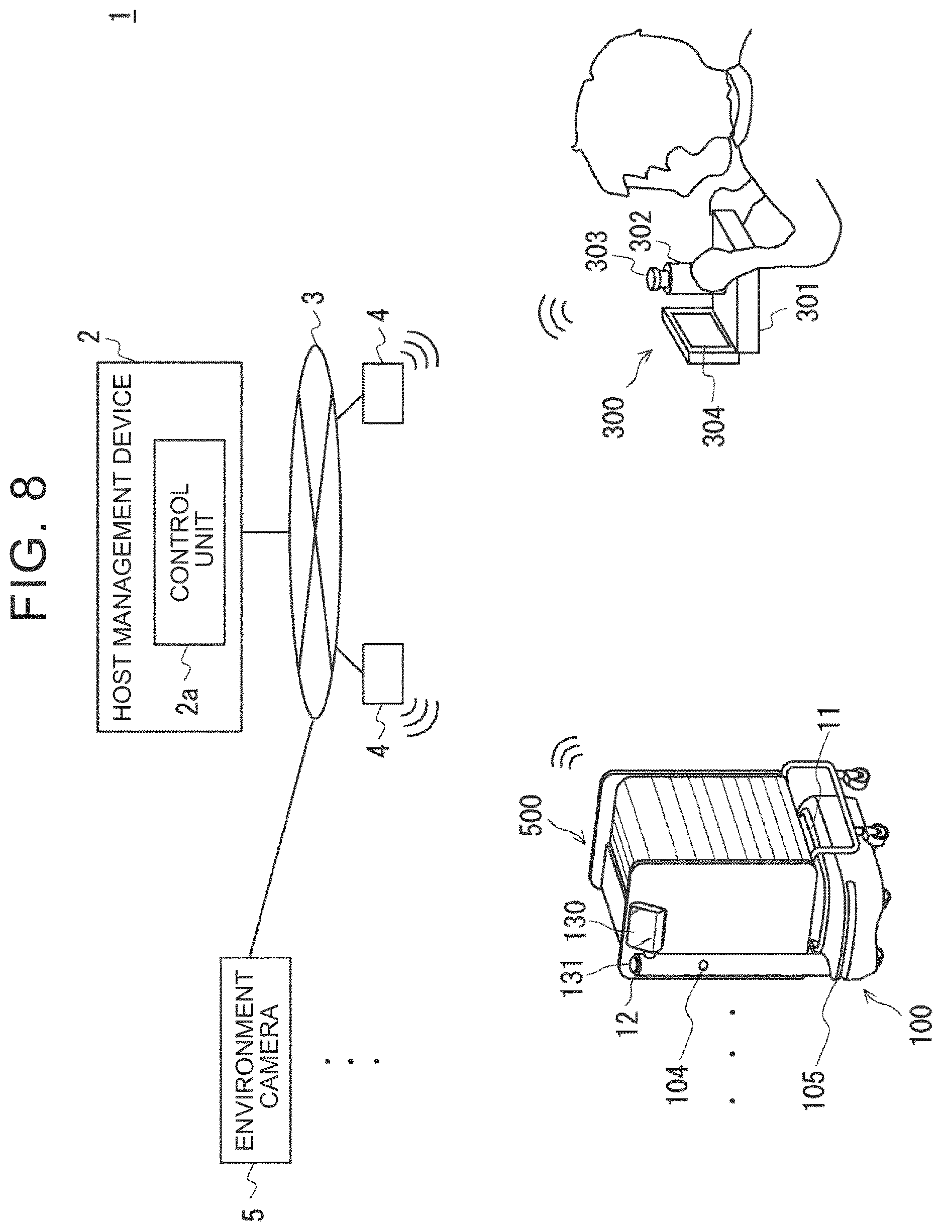Patent US12619259 Figure 8 – Control system, control method, and non-transitory storage medium
