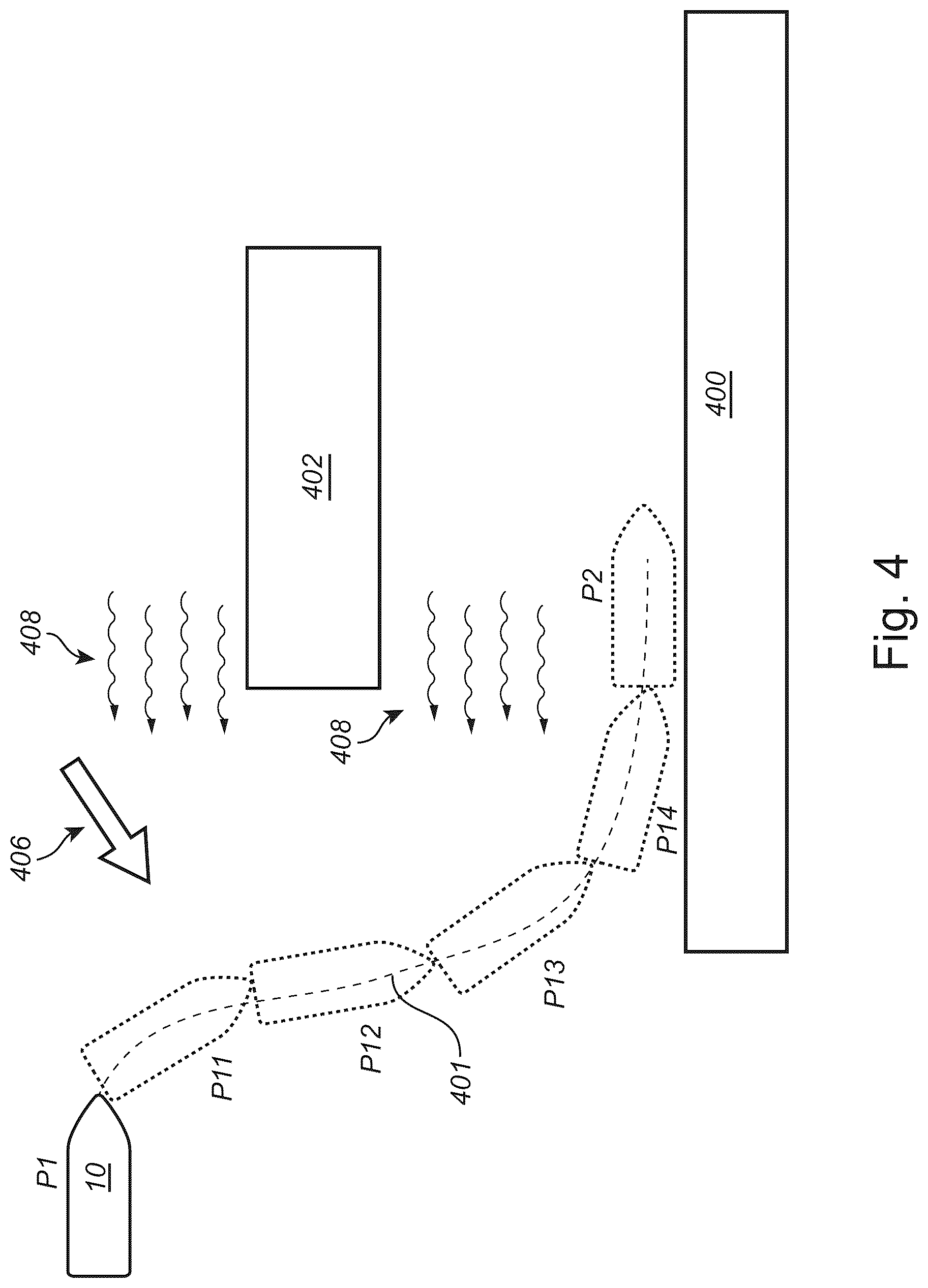 Patent US12619260 Figure 4 – Auto-docking of marine vessels