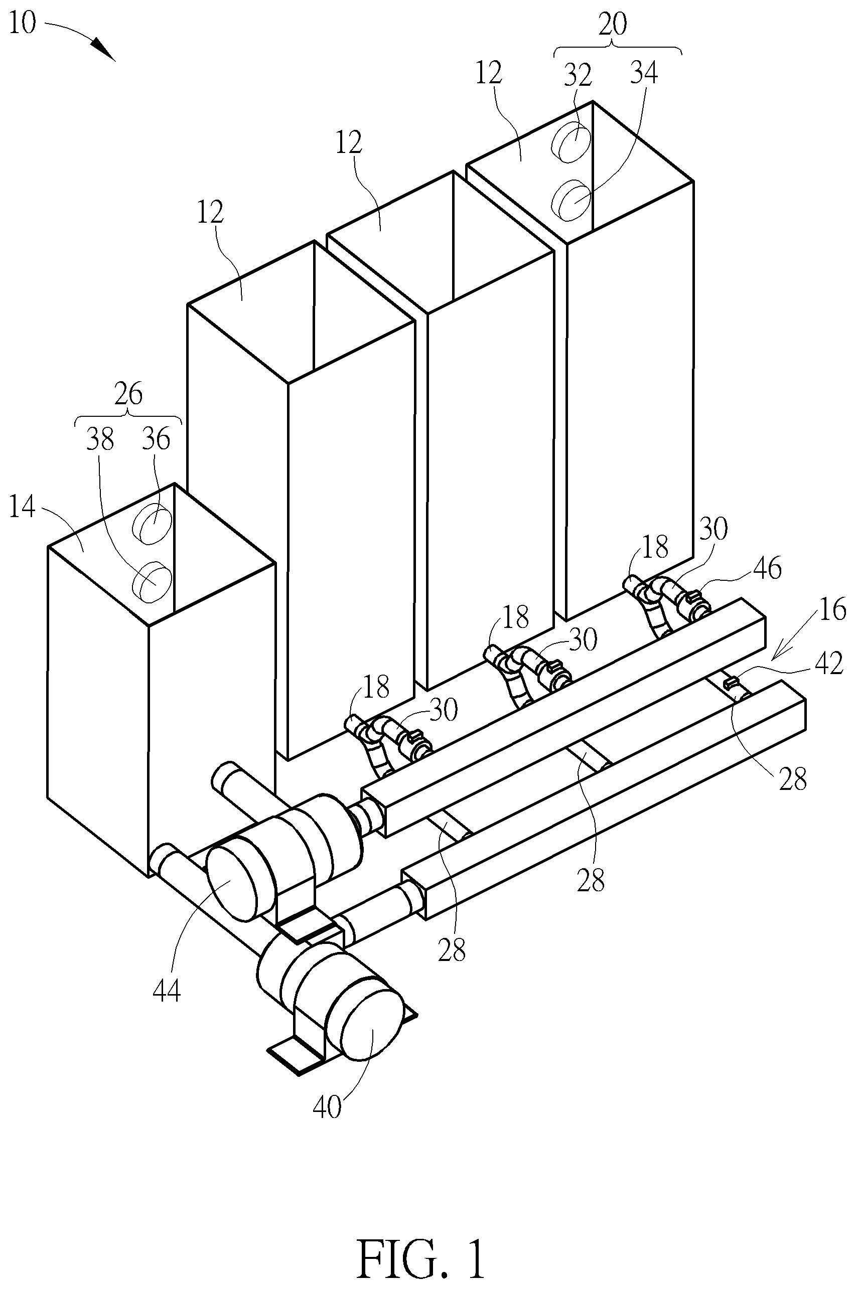 Patent US12619265 Figure 1 – Liquid level controlling apparatus