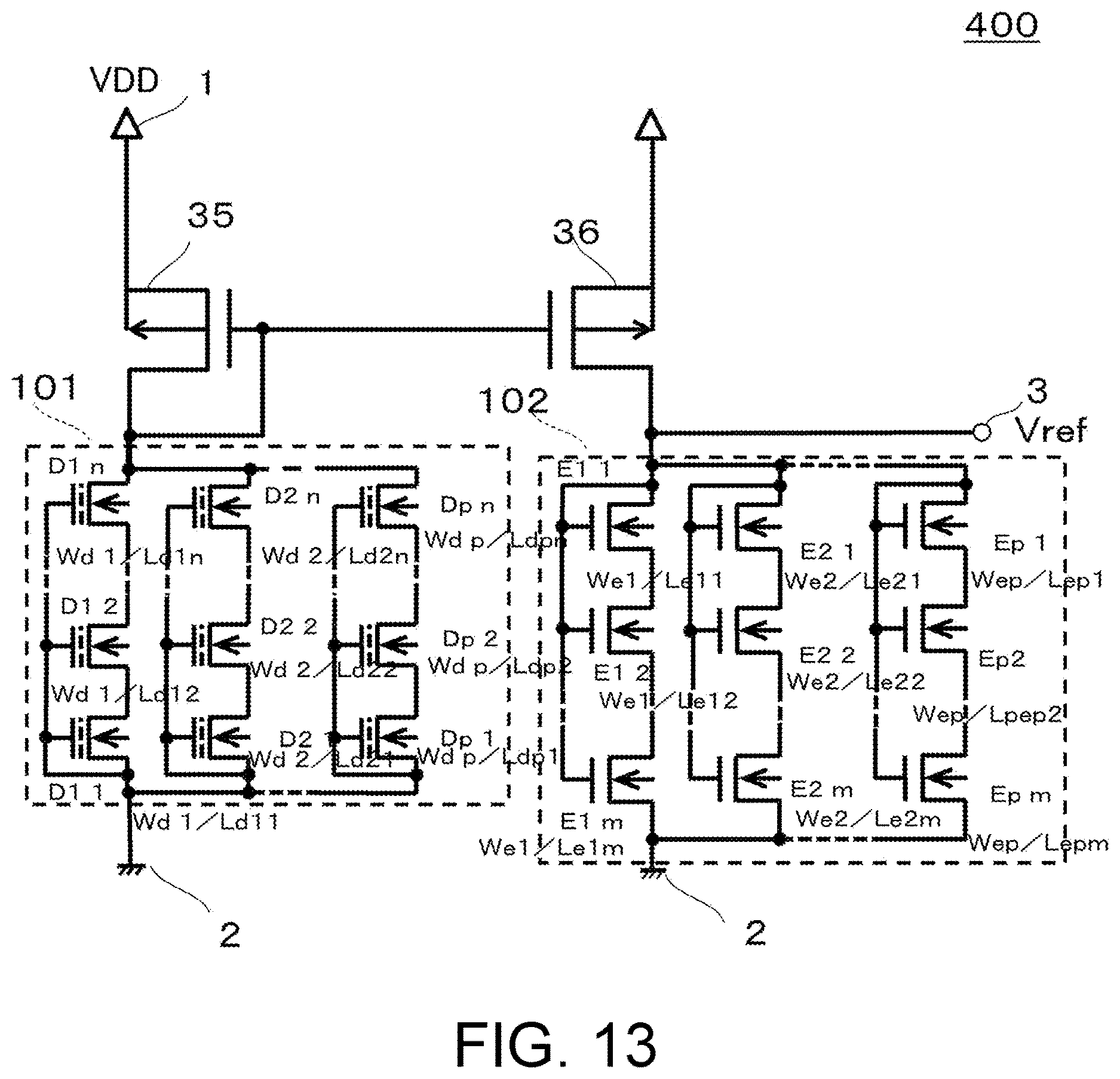 Patent US12619272 Figure 13 – Reference voltage generation device