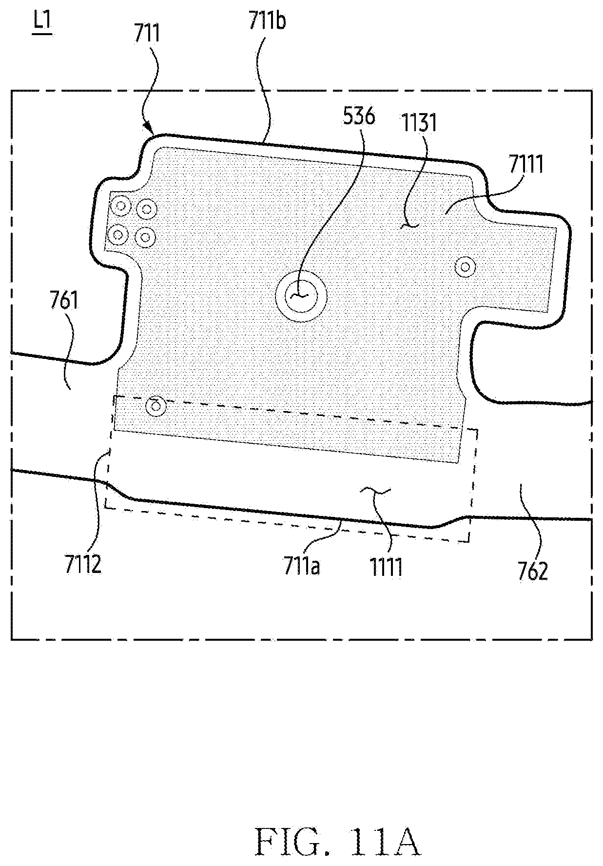 Patent US12619280 Figure 11 – Wearable electronic device comprising rigid flexible printed circuit board