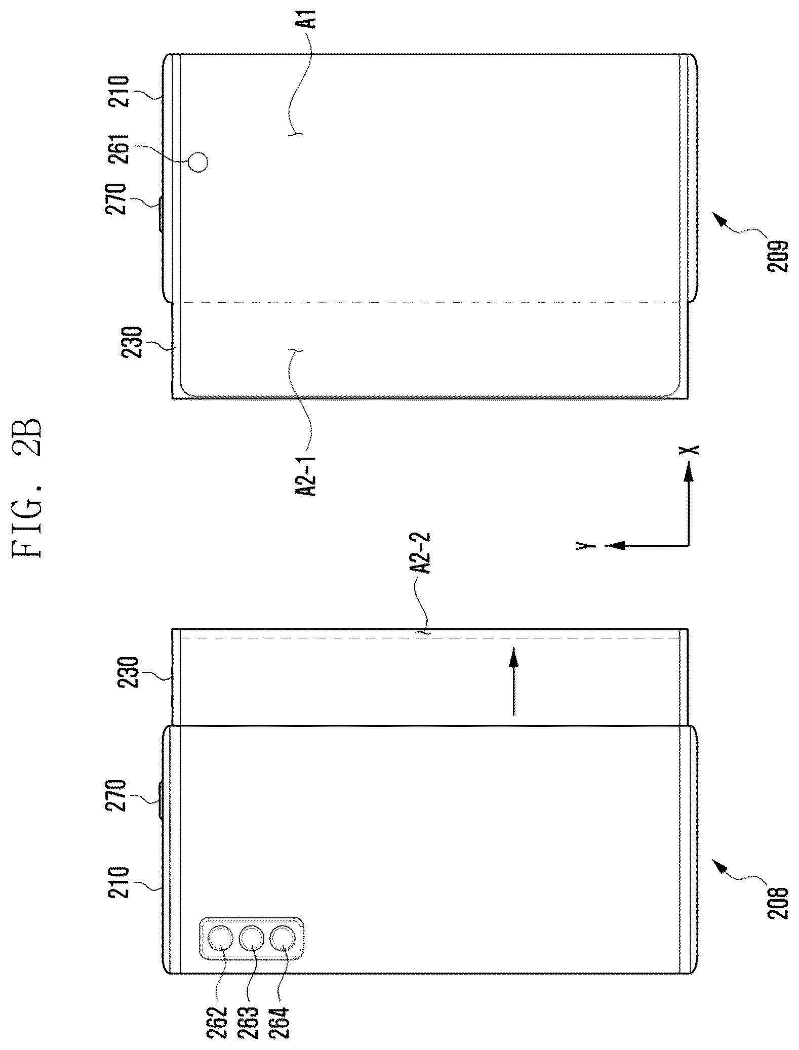 Patent US12619281 Figure 3 – Slidable electronic apparatus having digitizer separation structure, and method of configuring touch filter for slidable electronic apparatus