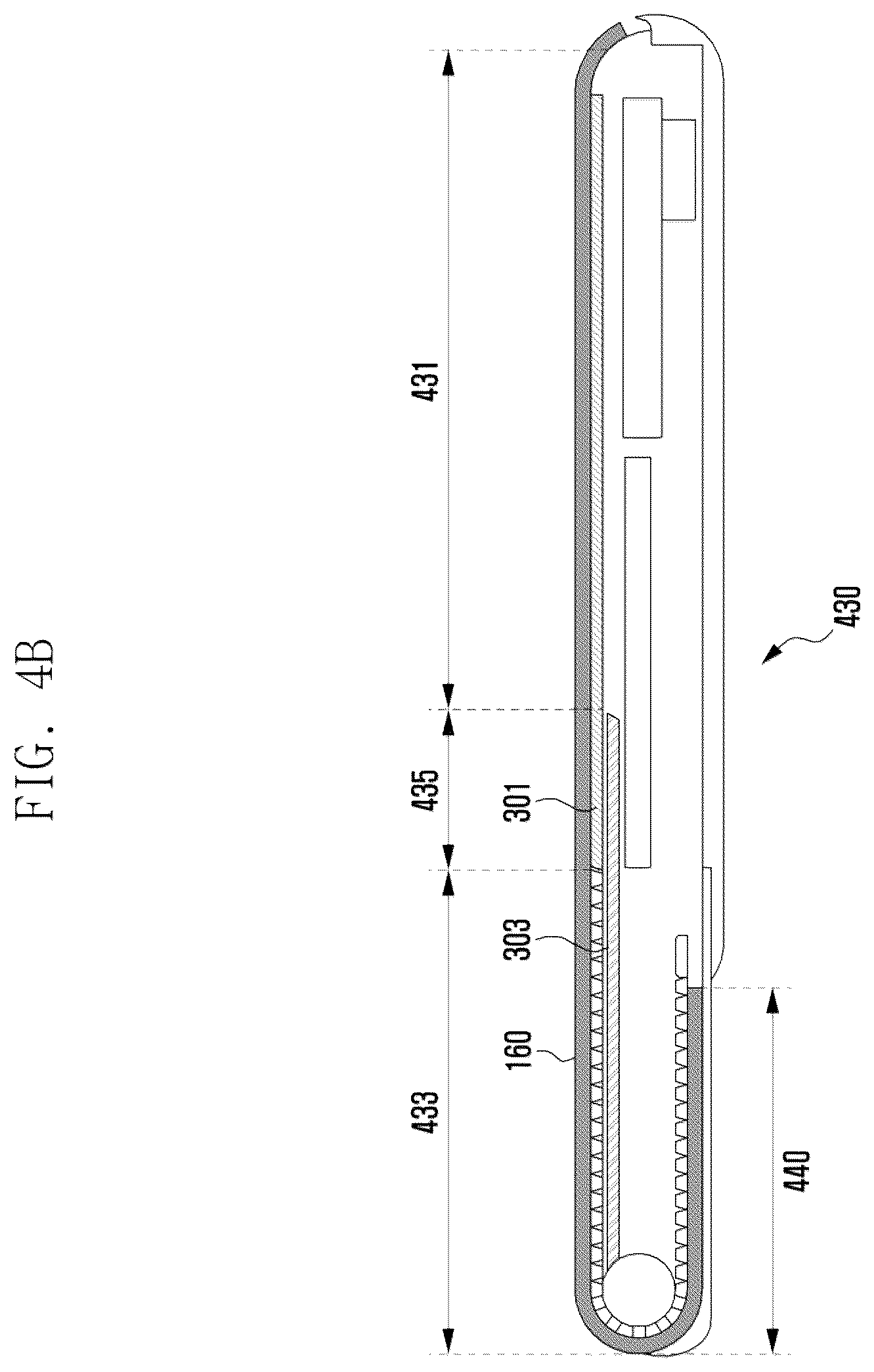 Patent US12619281 Figure 6 – Slidable electronic apparatus having digitizer separation structure, and method of configuring touch filter for slidable electronic apparatus