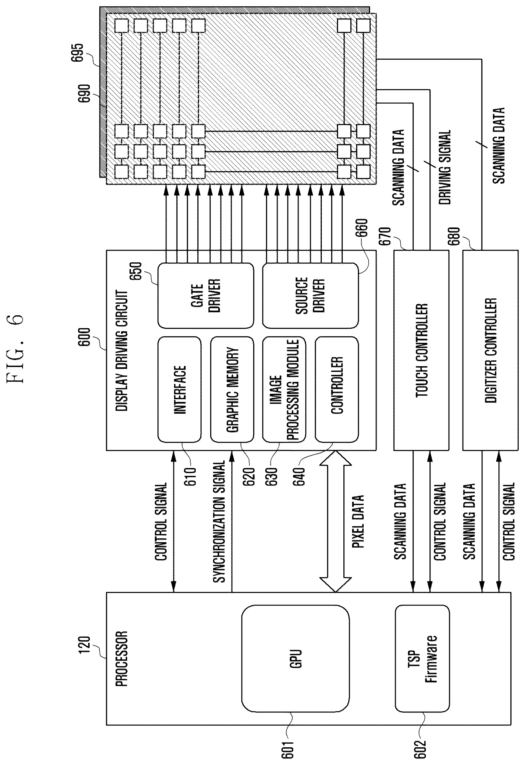 Patent US12619281 Figure 11 – Slidable electronic apparatus having digitizer separation structure, and method of configuring touch filter for slidable electronic apparatus
