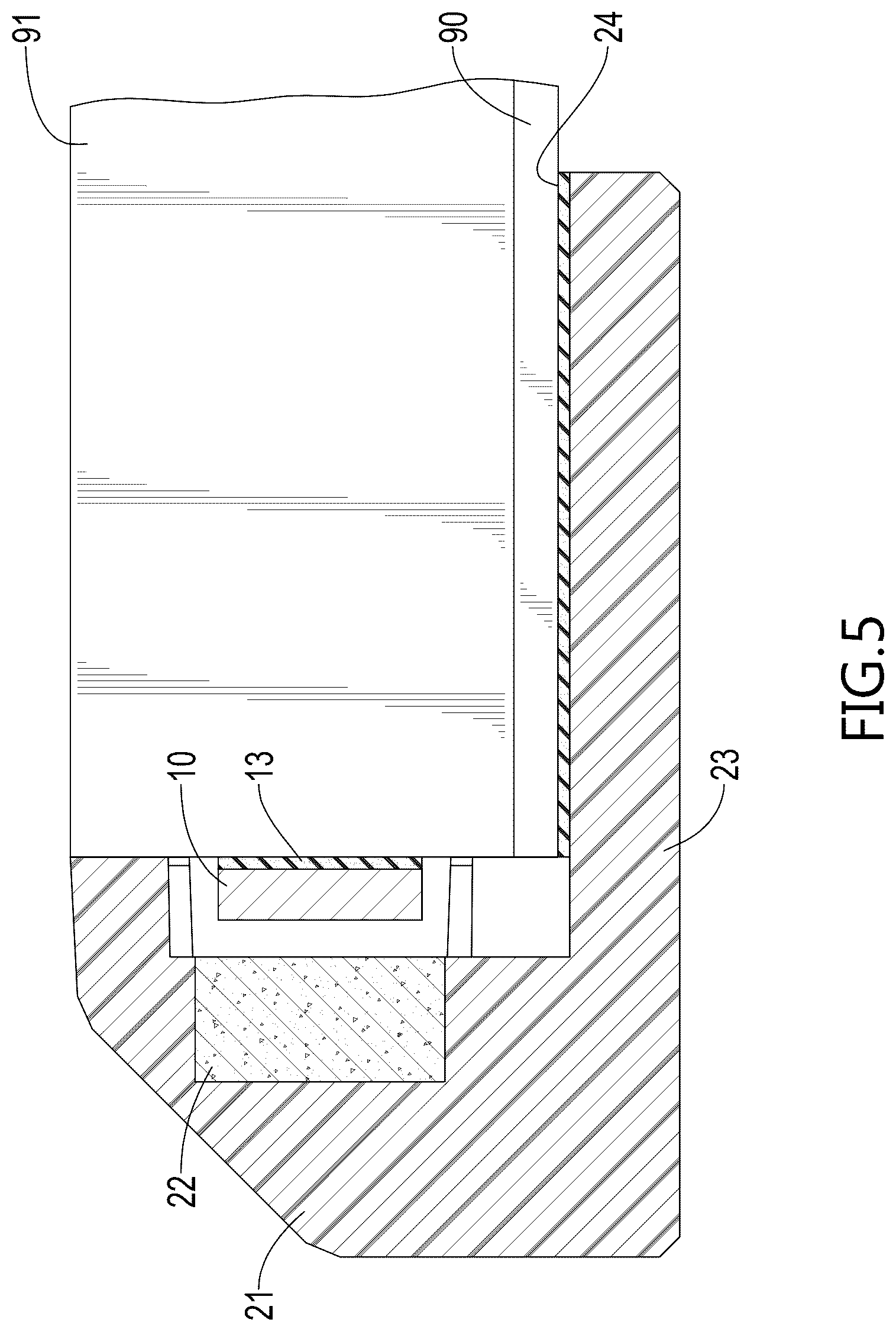 Patent US12619286 Figure 5 – Magnetic fixing assembly of screen protector