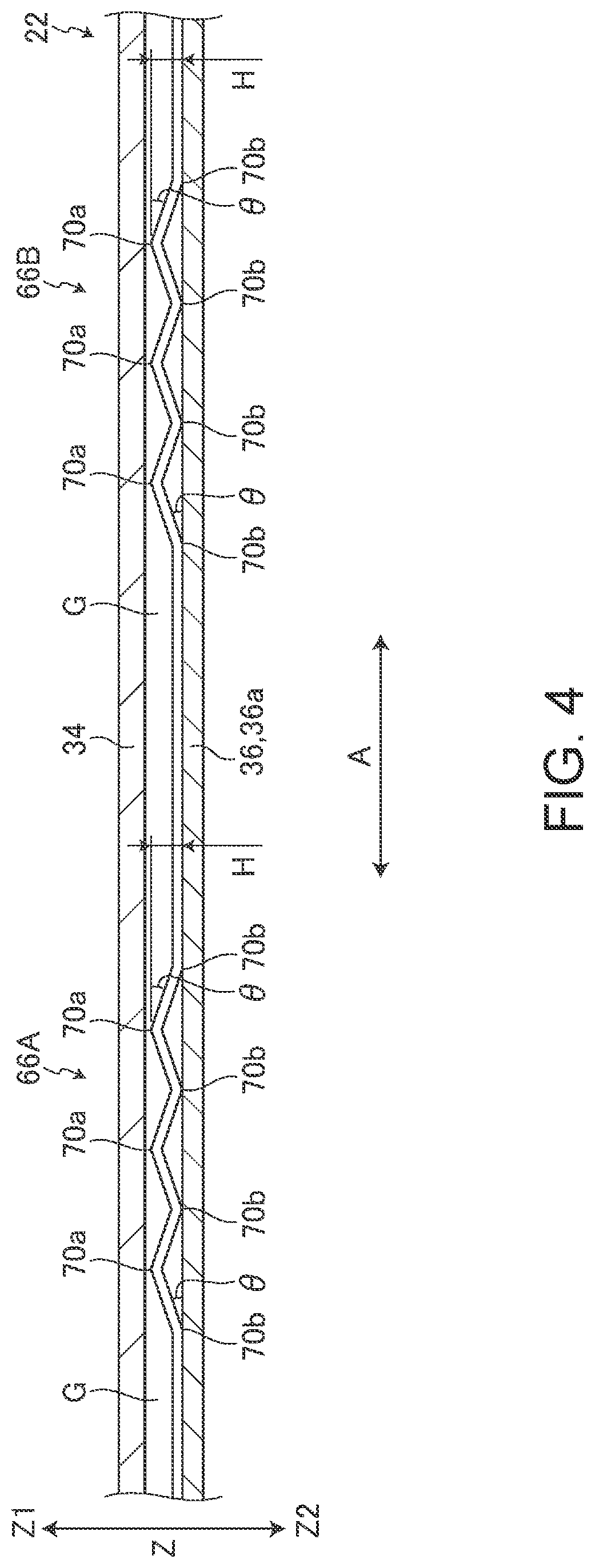 Patent US12619287 Figure 4 – Connection structure and electronic apparatus