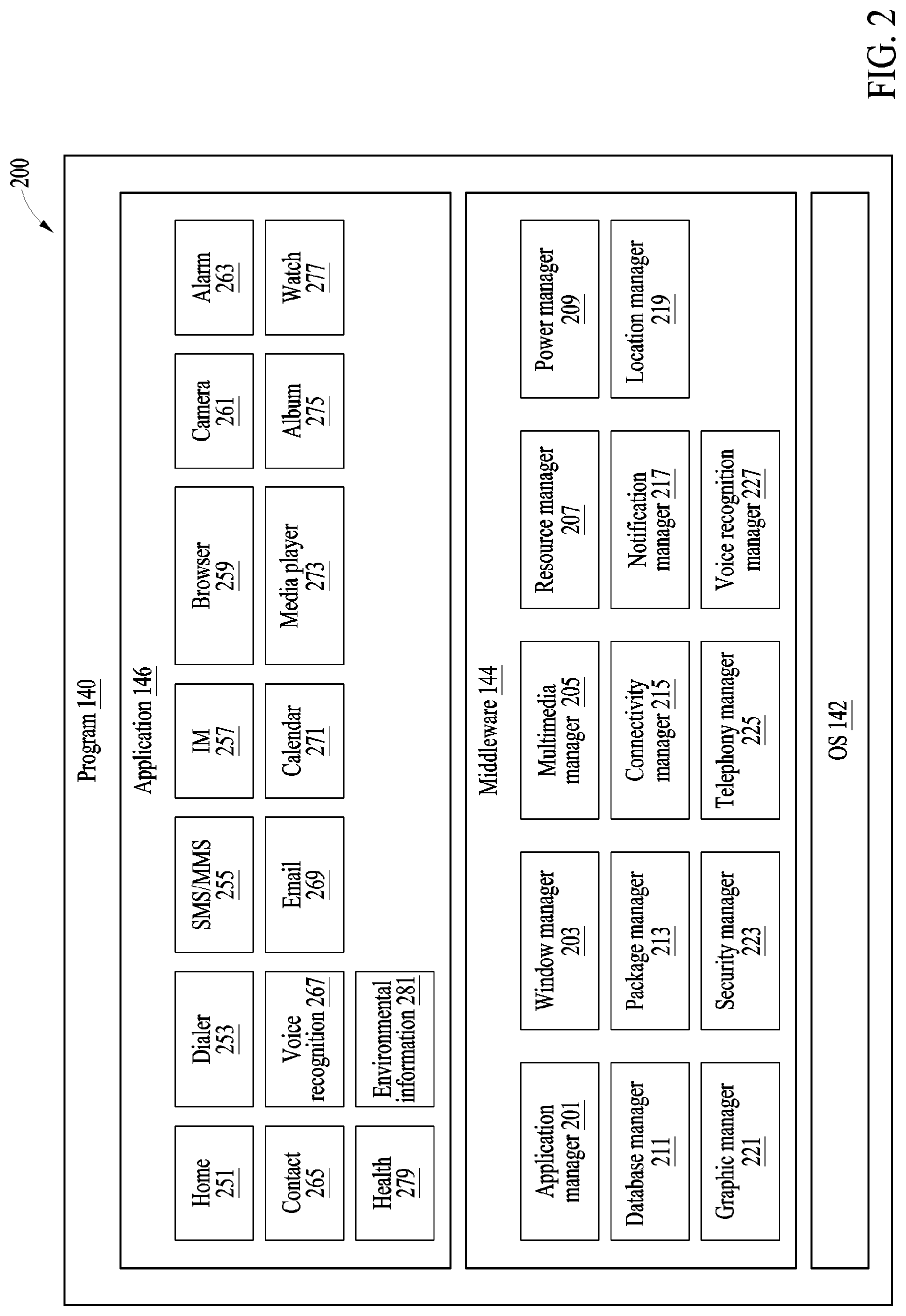 Patent US12619288 Figure 2 – Electronic device comprising antenna