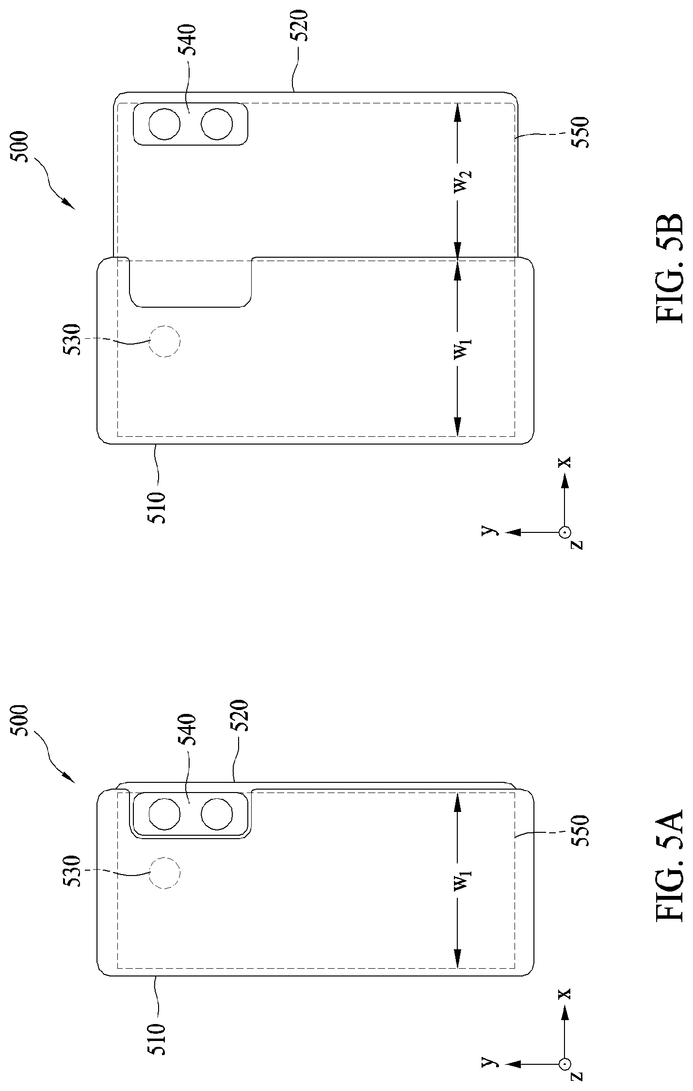 Patent US12619288 Figure 5 – Electronic device comprising antenna