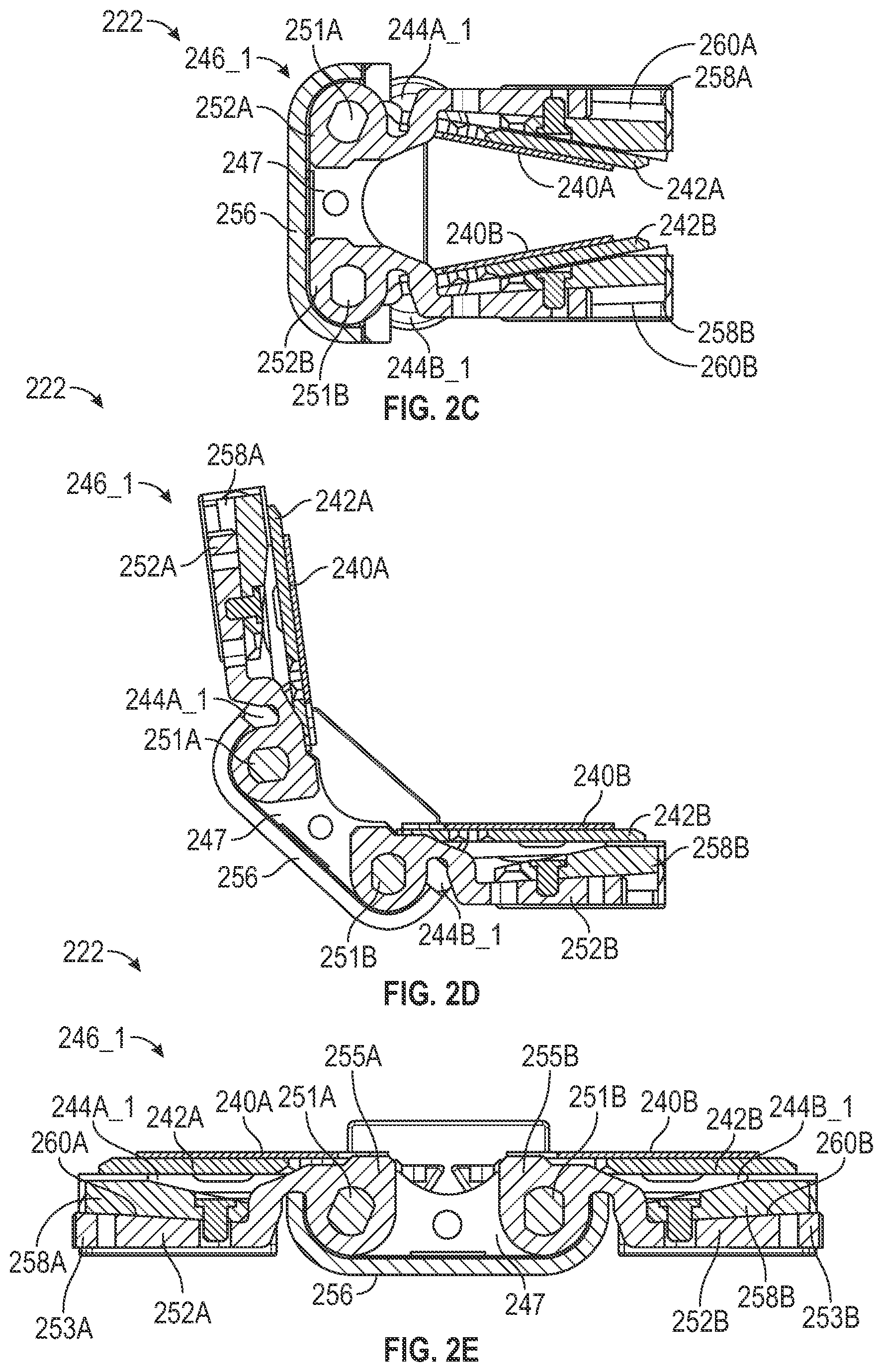 Patent US12619289 Figure 5 – Folding portable display device