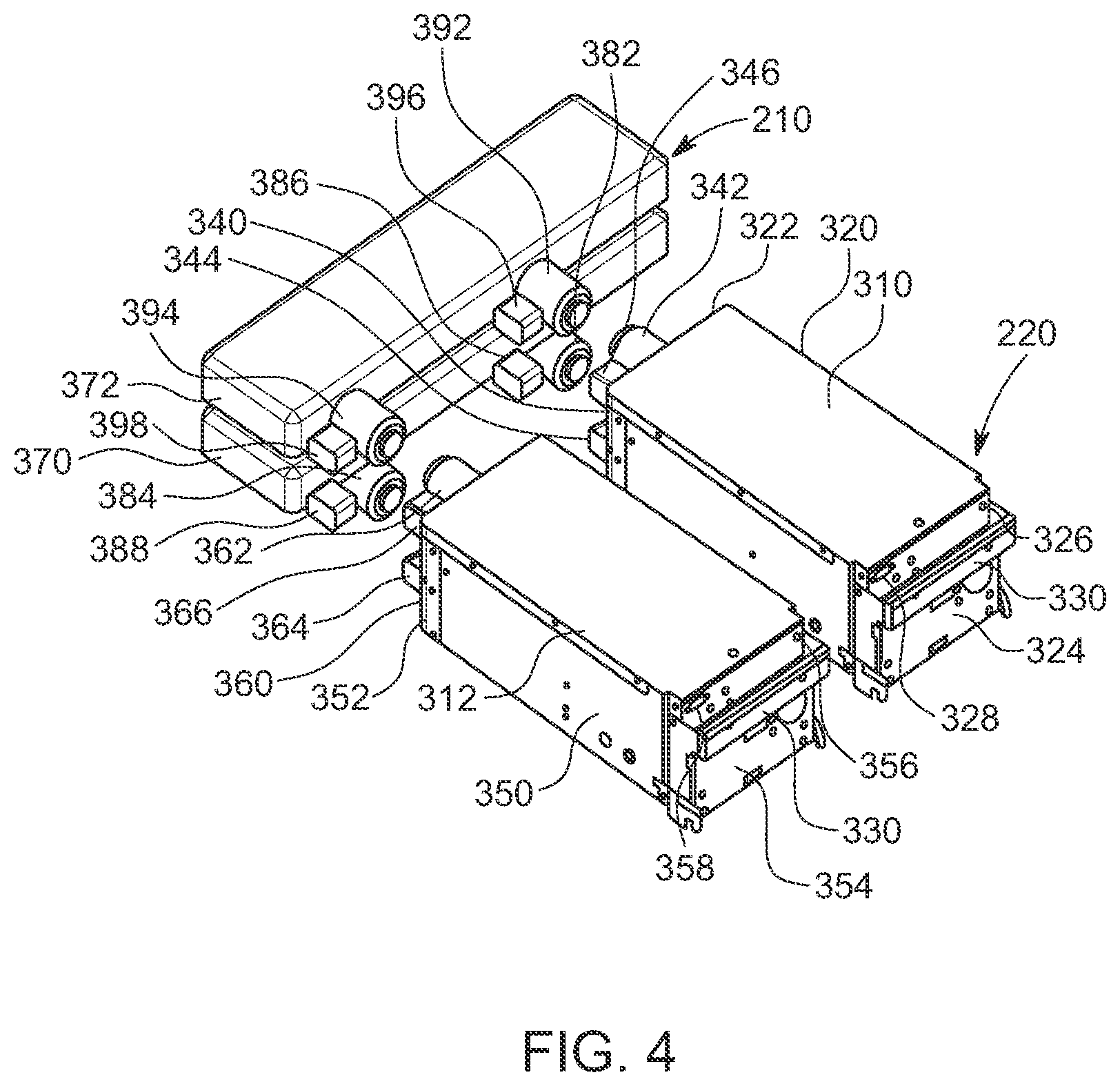 Patent US12619291 Figure 4 – Hot plug redundant pump with electronically controlled valve
