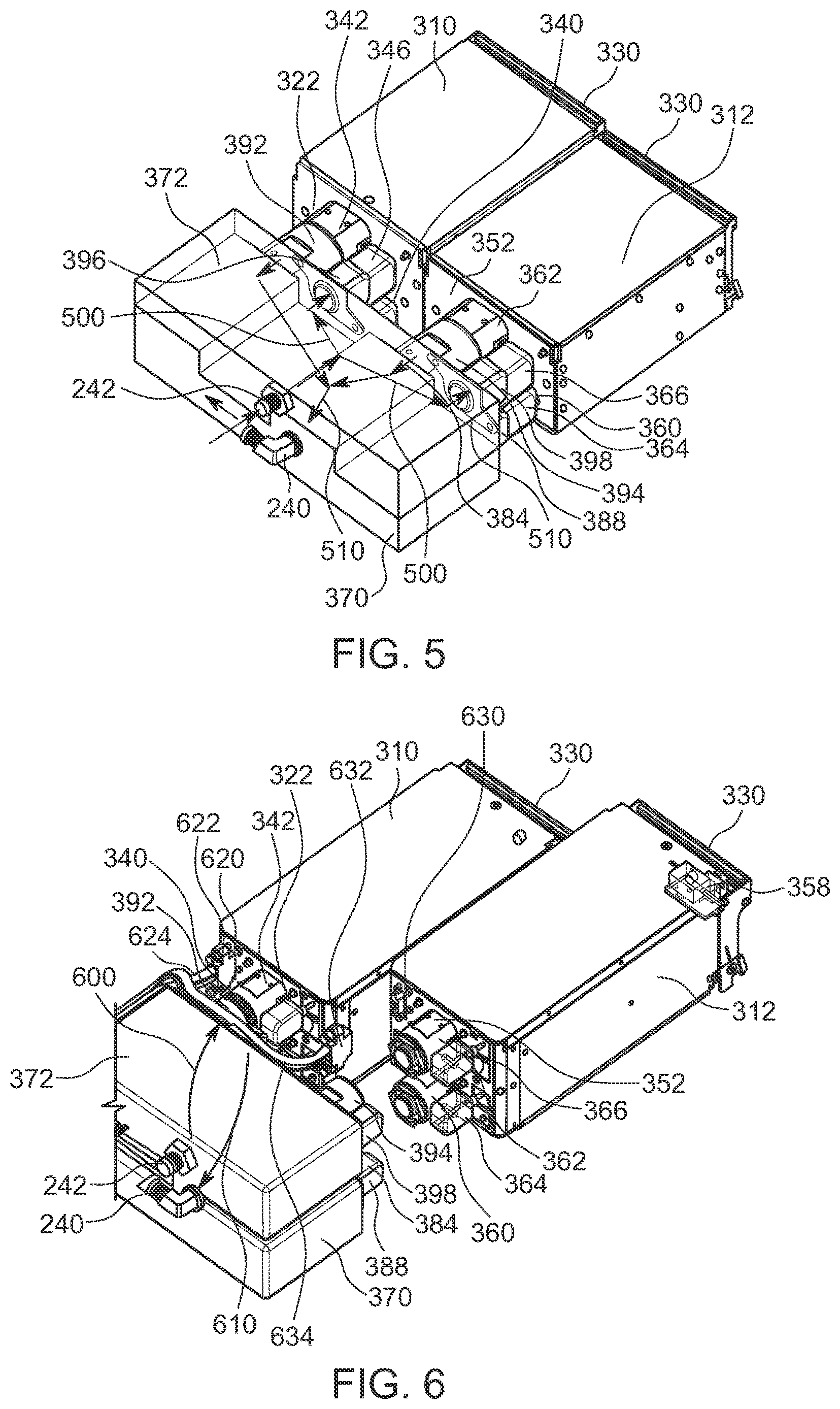 Patent US12619291 Figure 5 – Hot plug redundant pump with electronically controlled valve