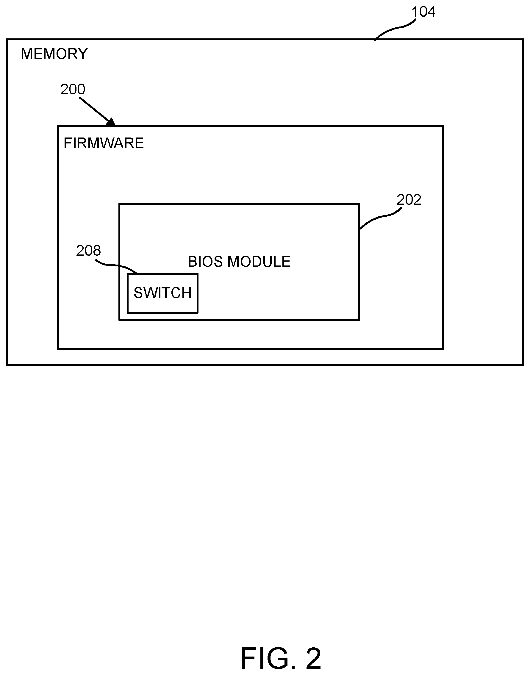 Patent US12619295 Figure 2 – Power supply with overcurrent protection based on system bios setting
