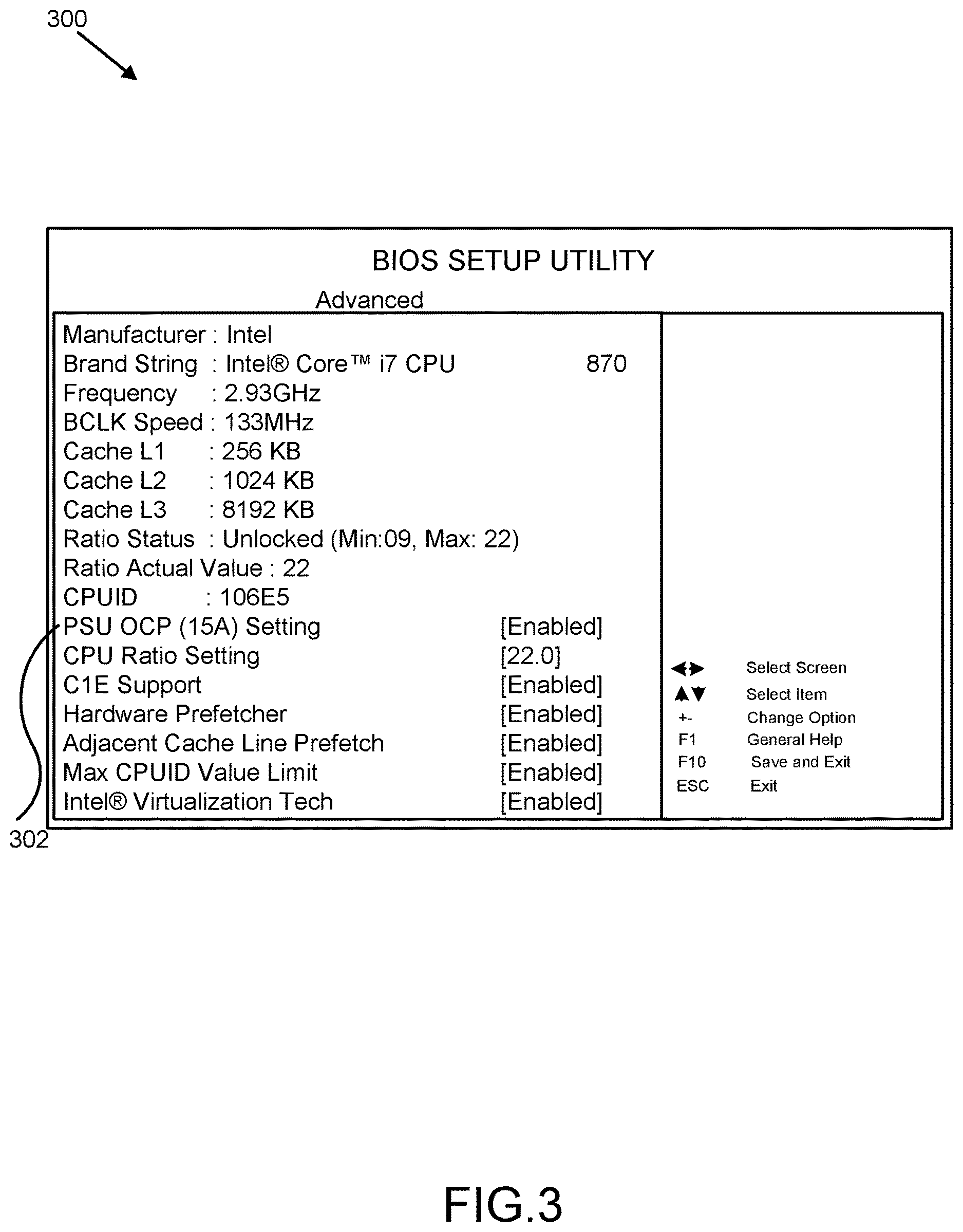 Patent US12619295 Figure 3 – Power supply with overcurrent protection based on system bios setting