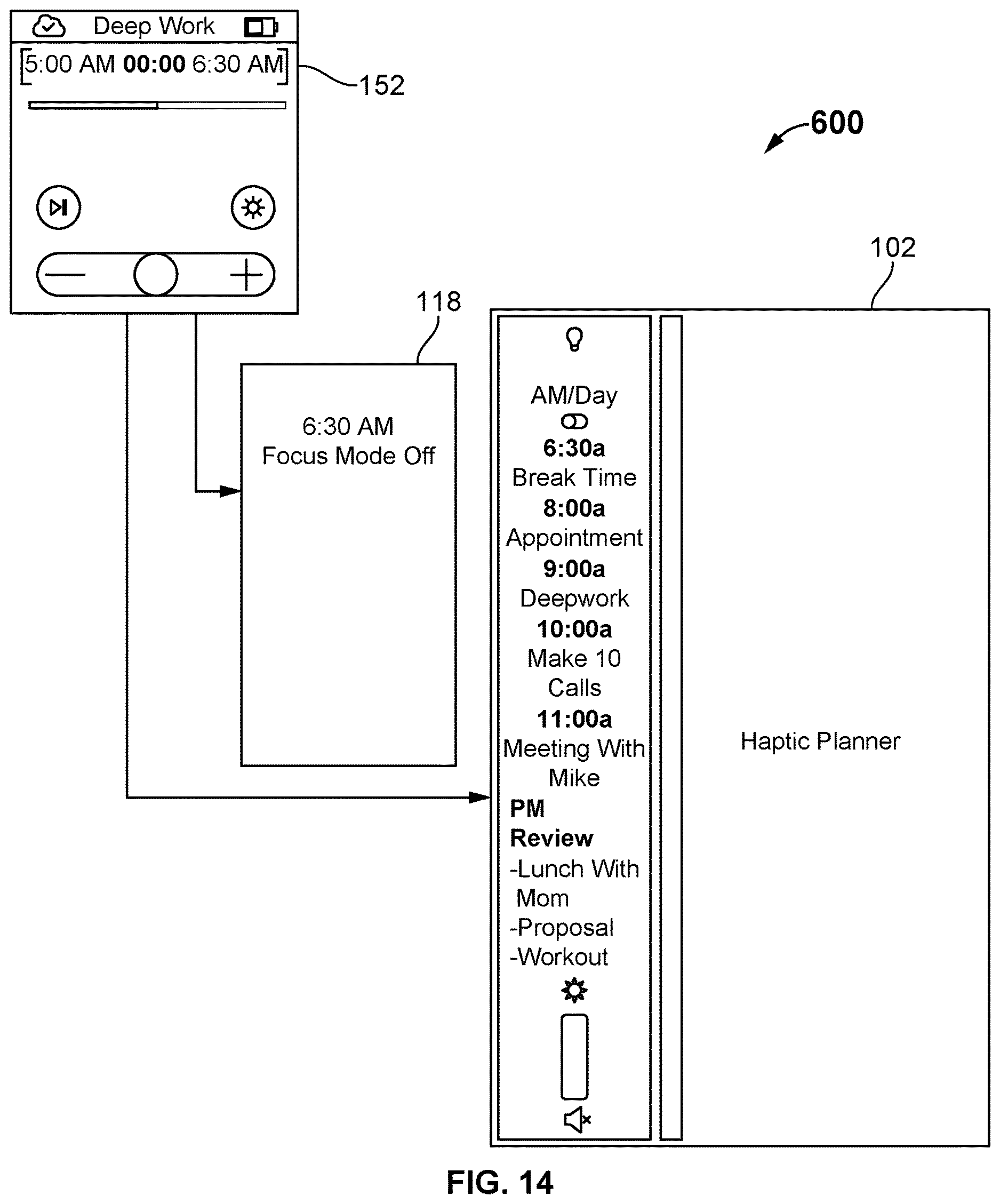 Patent US12619298 Figure 11 – Paper-based planning and journaling system and method