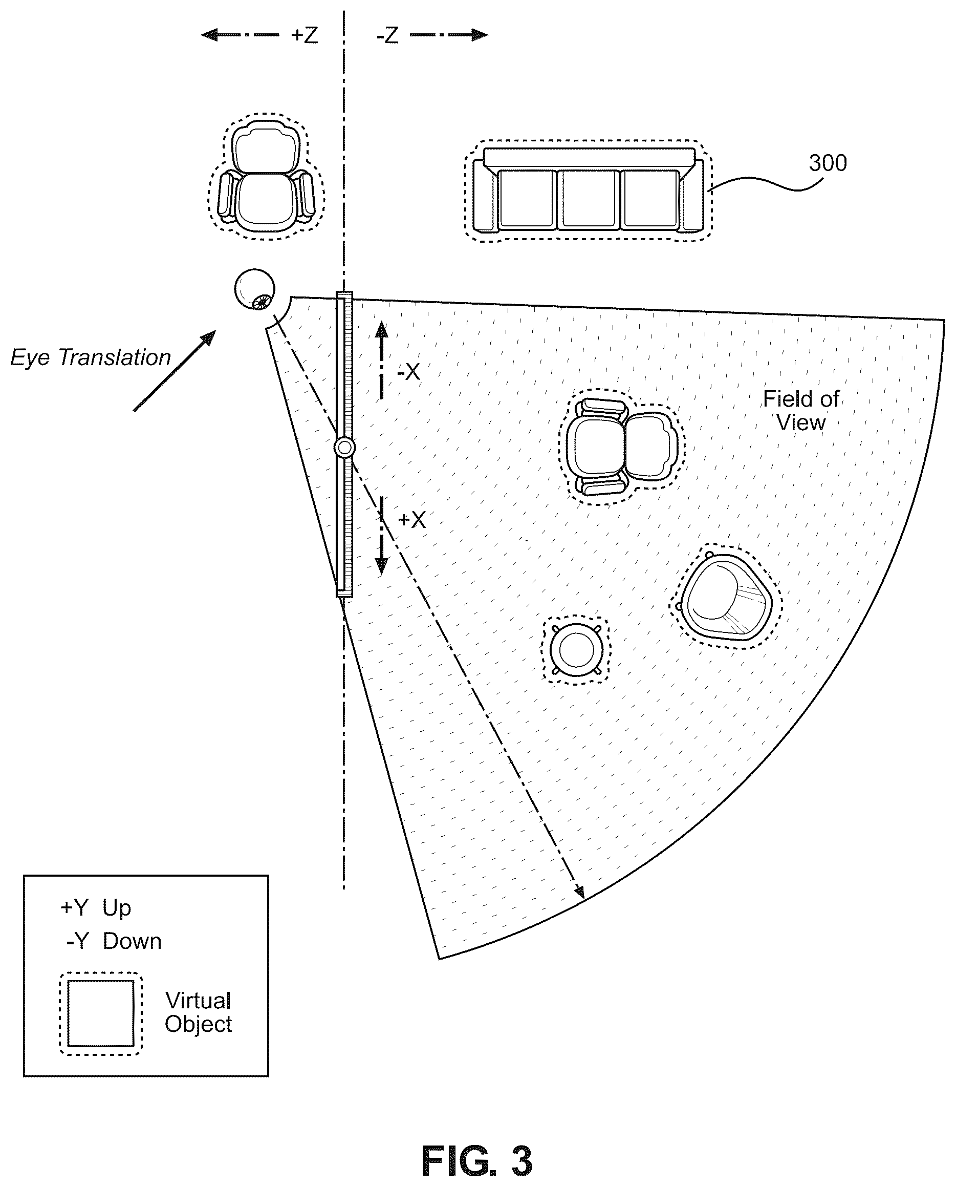 Patent US12619299 Figure 3 – Systems and methods for interactive viewing of three-dimensional content using anatomical tracking