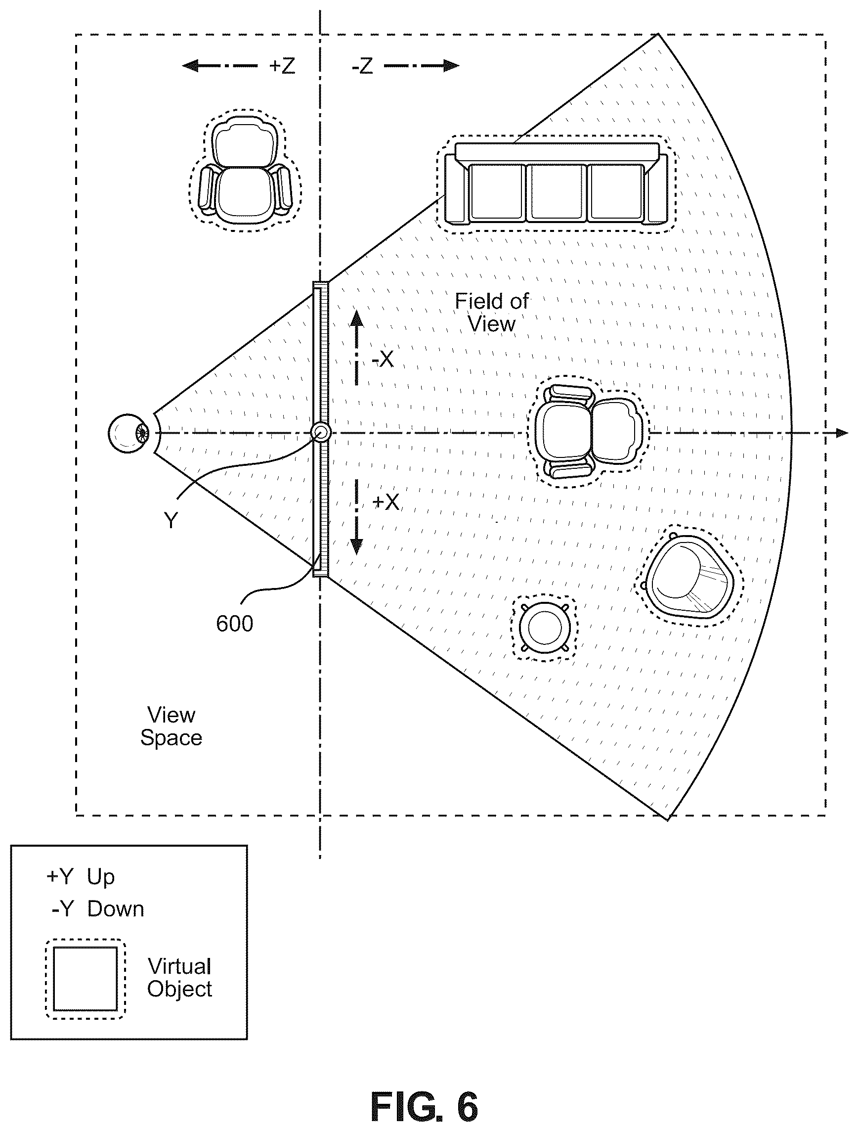 Patent US12619299 Figure 6 – Systems and methods for interactive viewing of three-dimensional content using anatomical tracking