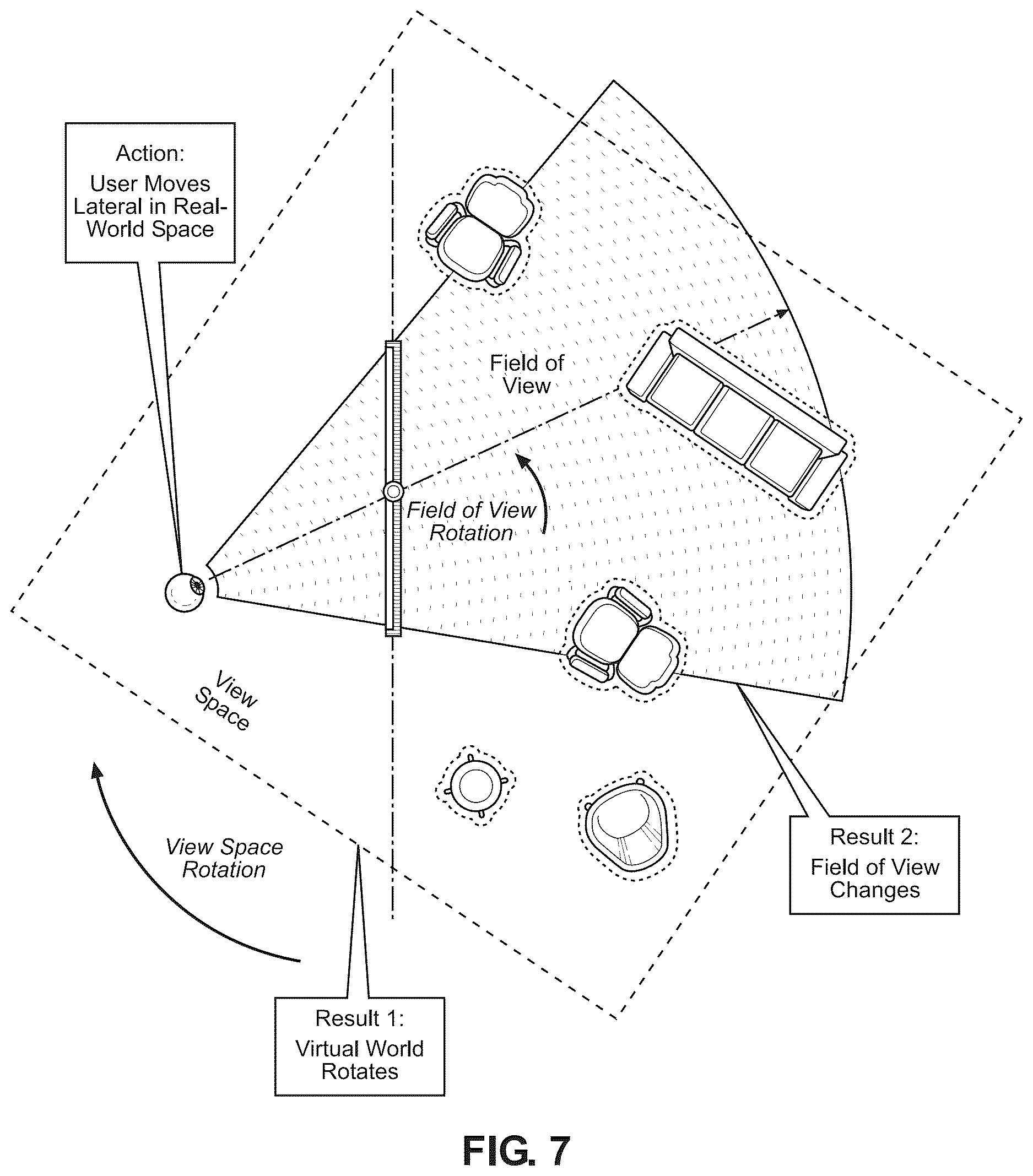 Patent US12619299 Figure 7 – Systems and methods for interactive viewing of three-dimensional content using anatomical tracking