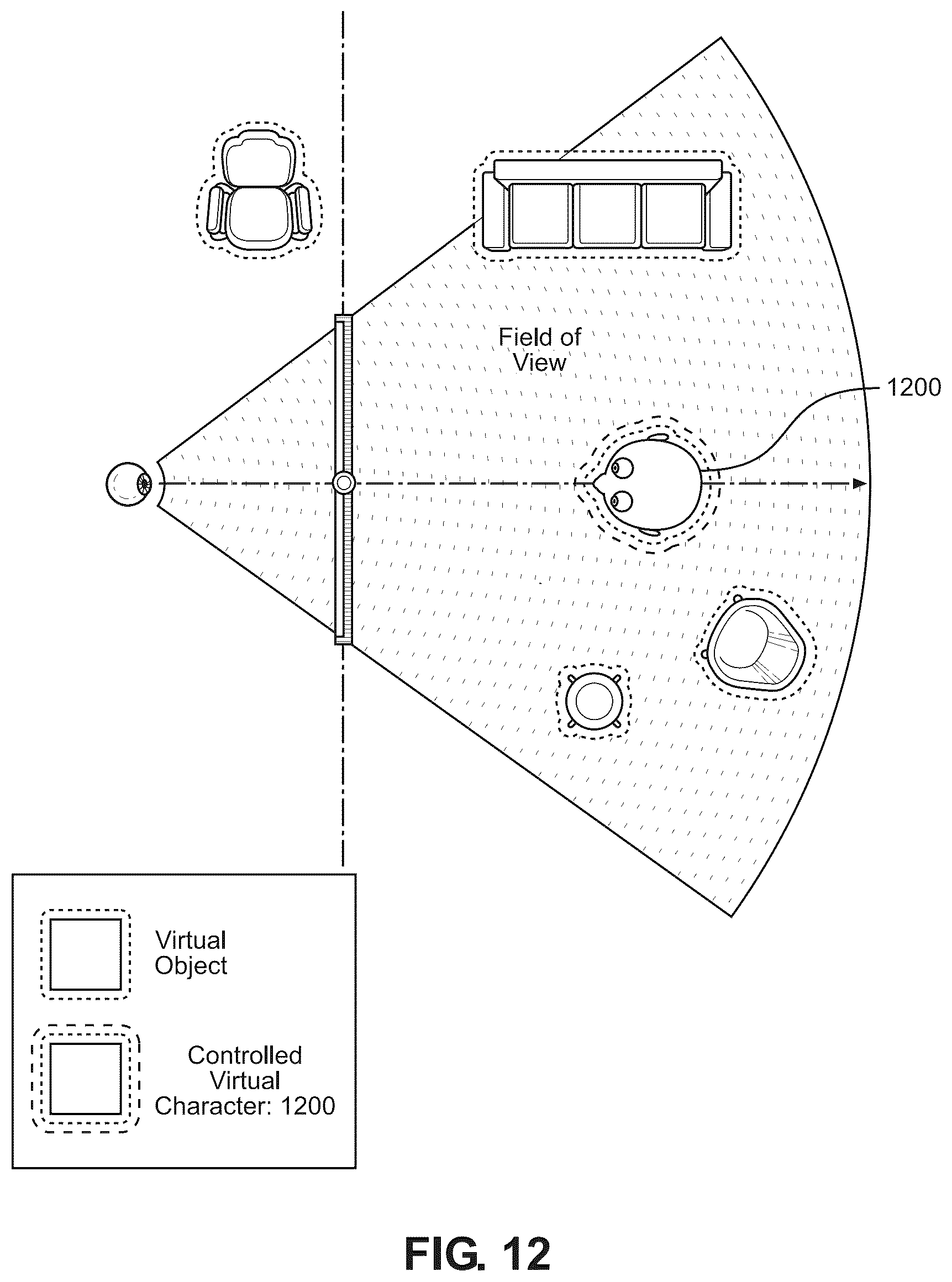 Patent US12619299 Figure 12 – Systems and methods for interactive viewing of three-dimensional content using anatomical tracking