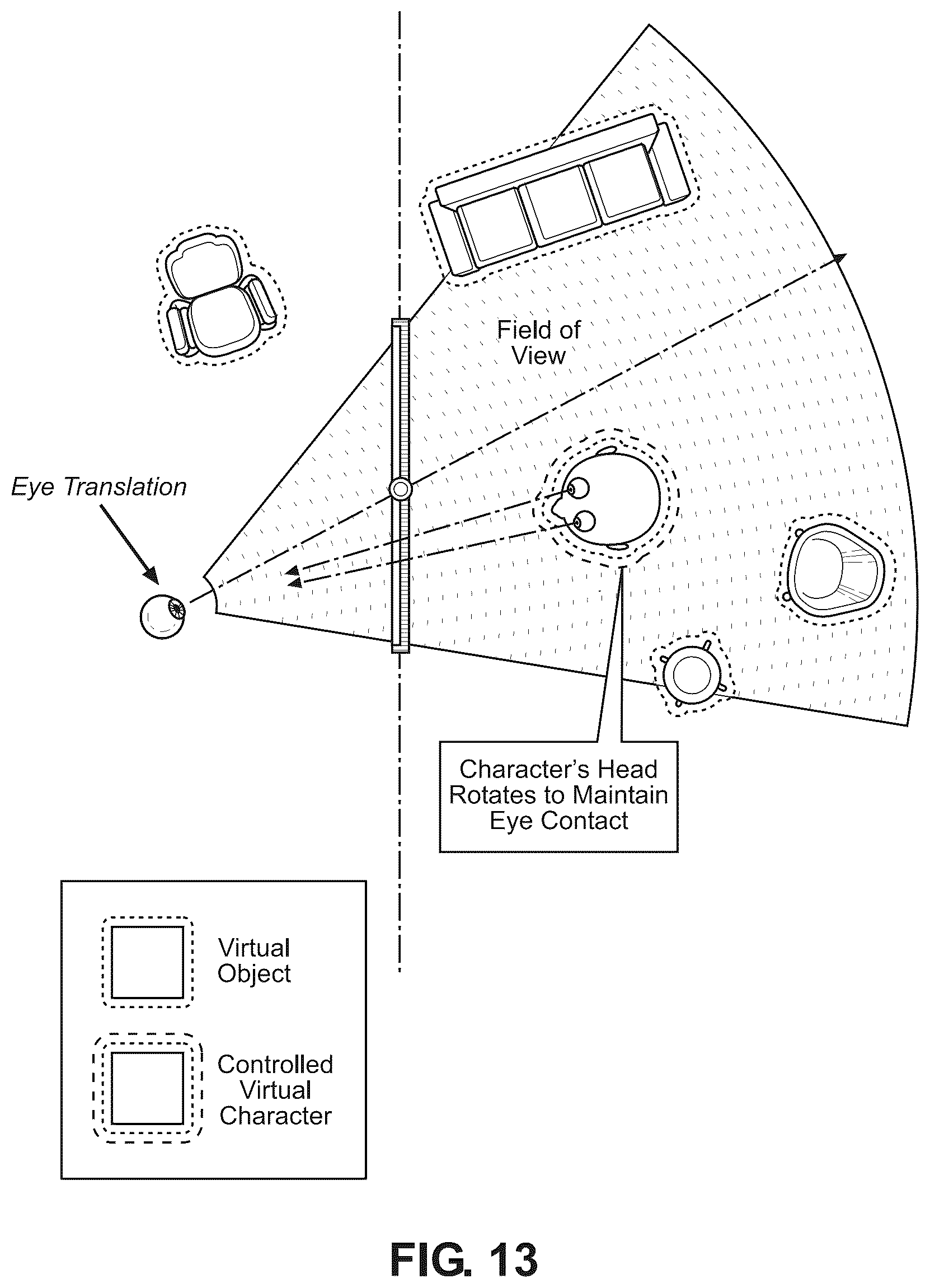 Patent US12619299 Figure 13 – Systems and methods for interactive viewing of three-dimensional content using anatomical tracking