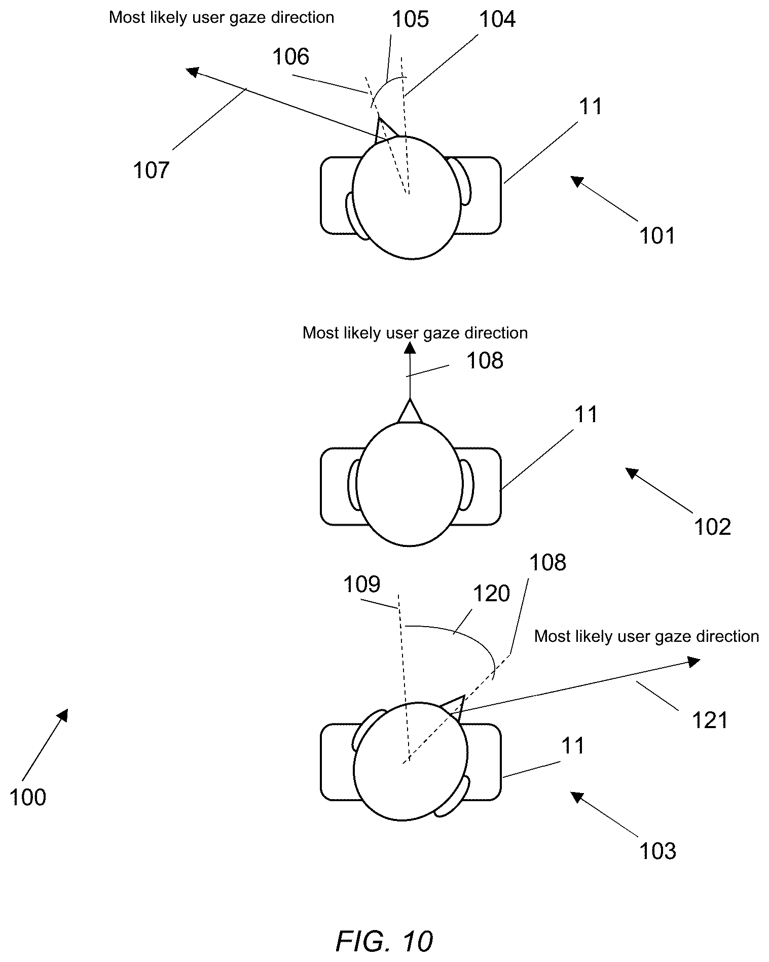 Patent US12619300 Figure 6 – Viewing direction