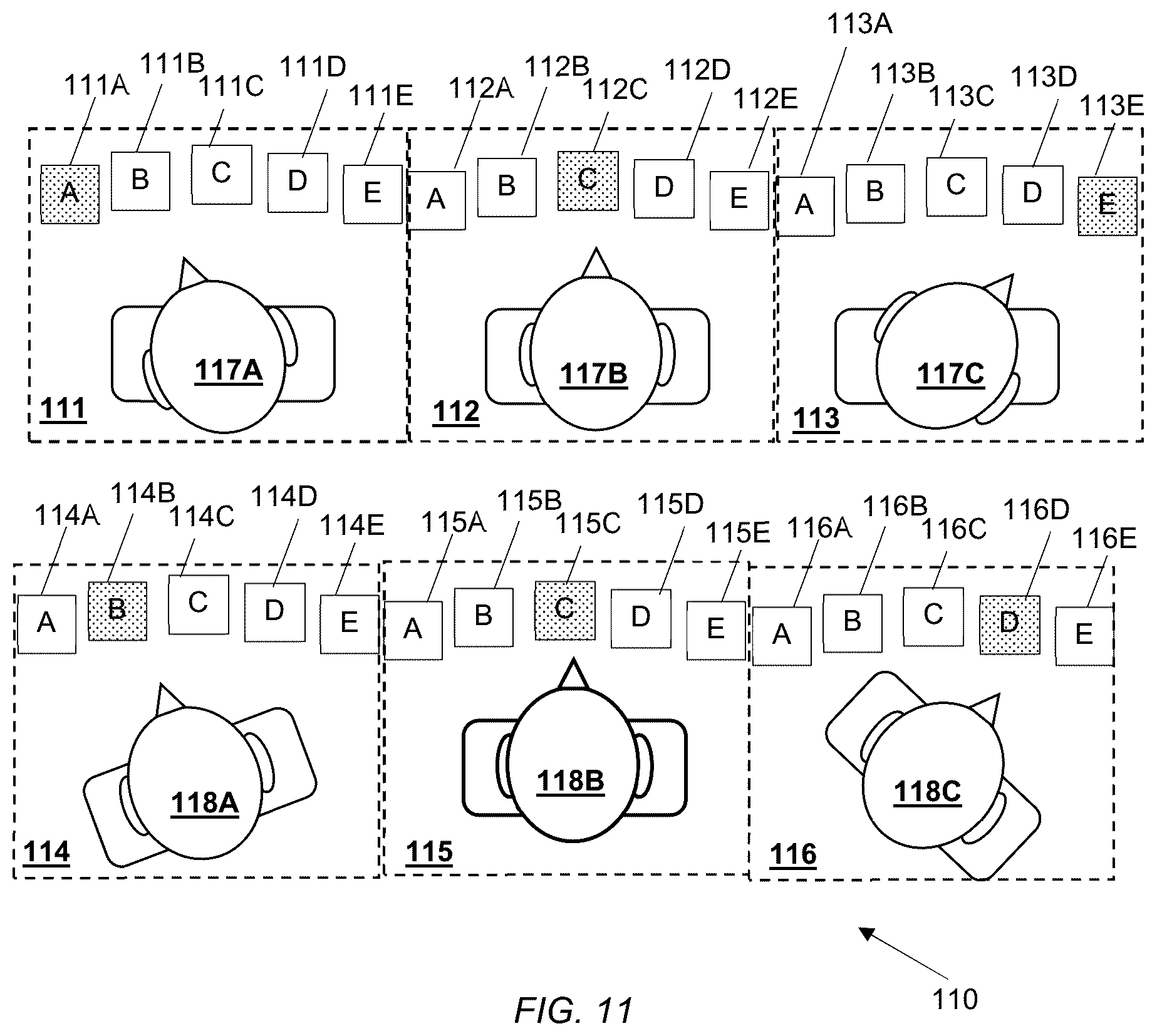 Patent US12619300 Figure 7 – Viewing direction