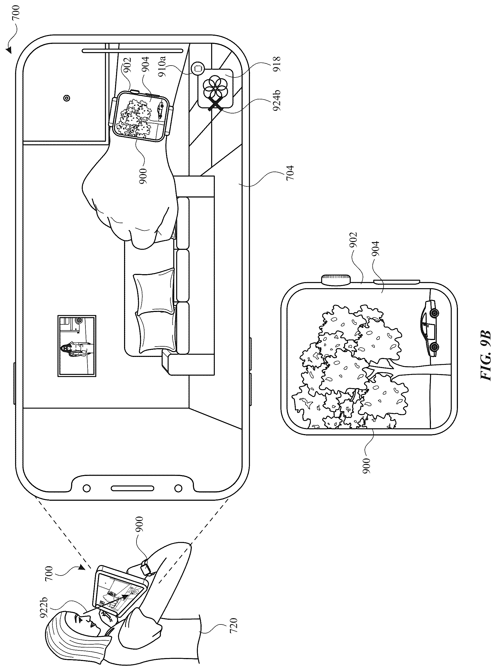 Patent US12619303 Figure 15 – Gaze based interactions with three-dimensional environments