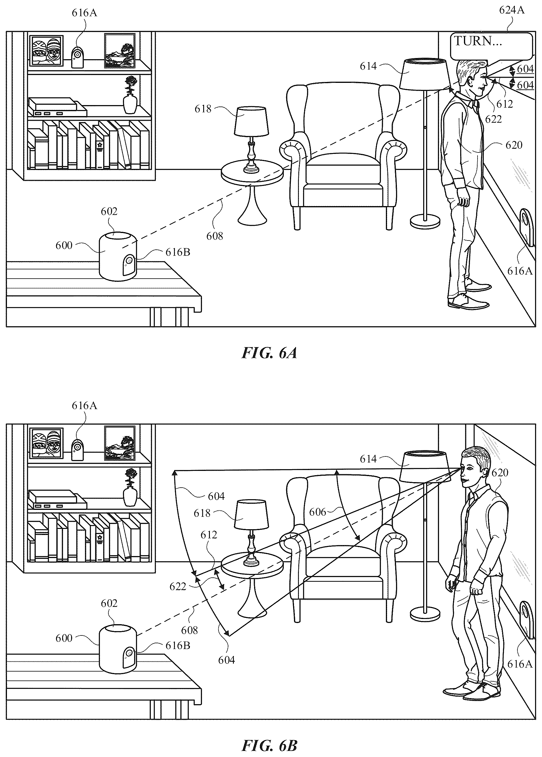 Patent US12619304 Figure 10 – Device control using gaze information