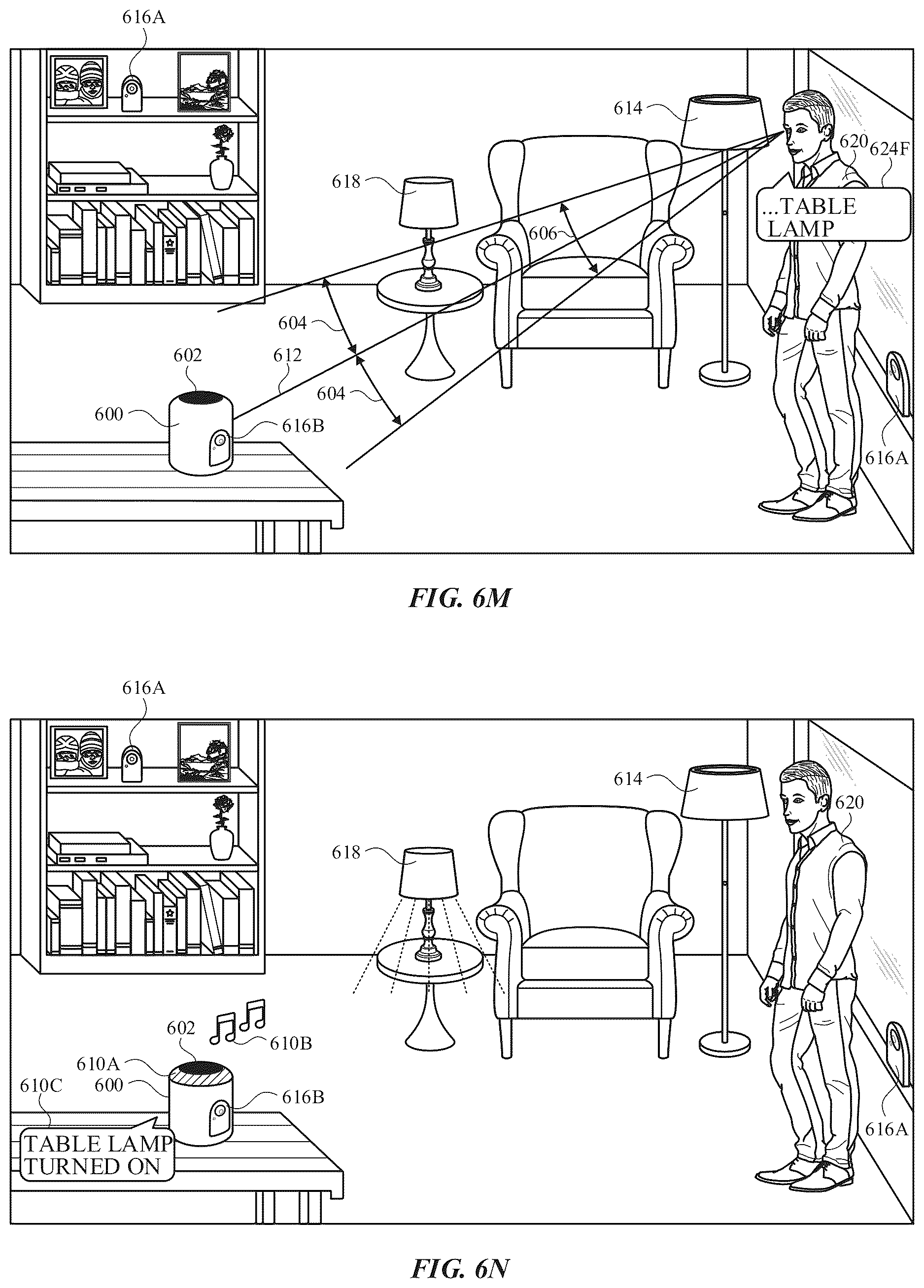 Patent US12619304 Figure 16 – Device control using gaze information