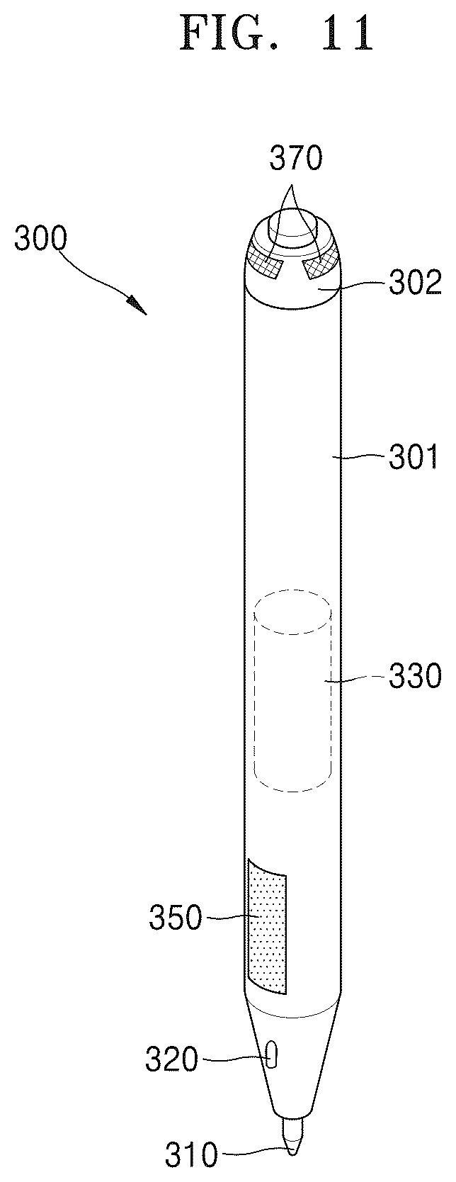 Patent US12619310 Figure 11 – Input feedback based smart pen and protruding feedback based smart tablet