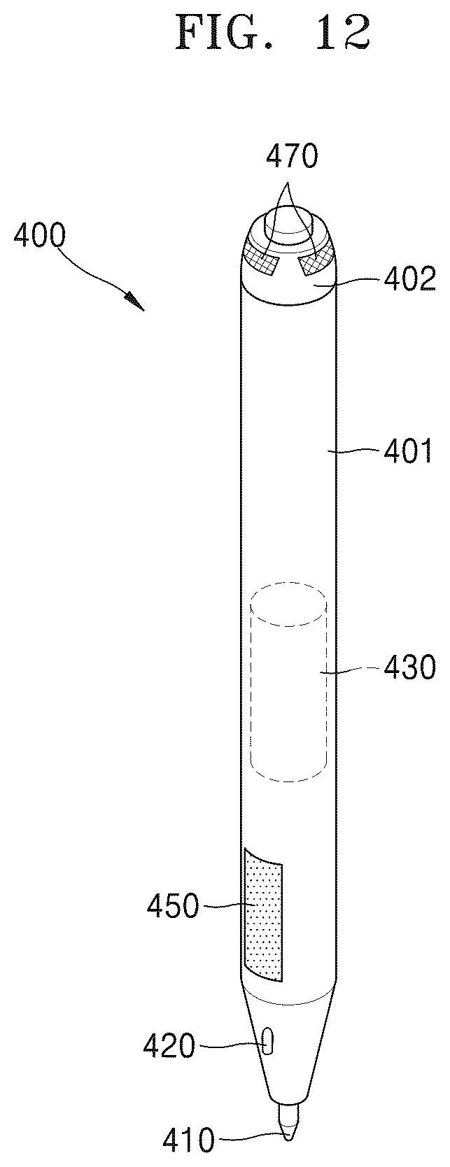 Patent US12619310 Figure 12 – Input feedback based smart pen and protruding feedback based smart tablet