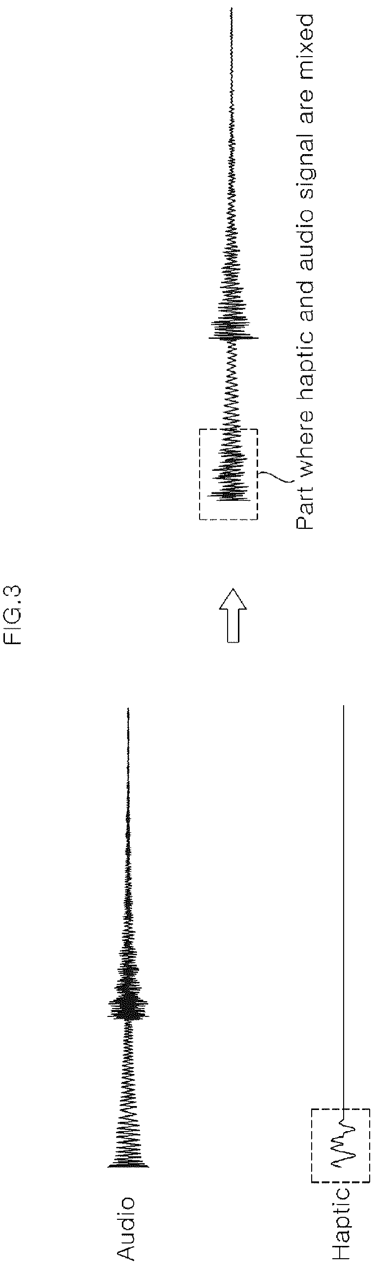 Patent US12619311 Figure 3 – Audio haptic output apparatus and home appliance including the same