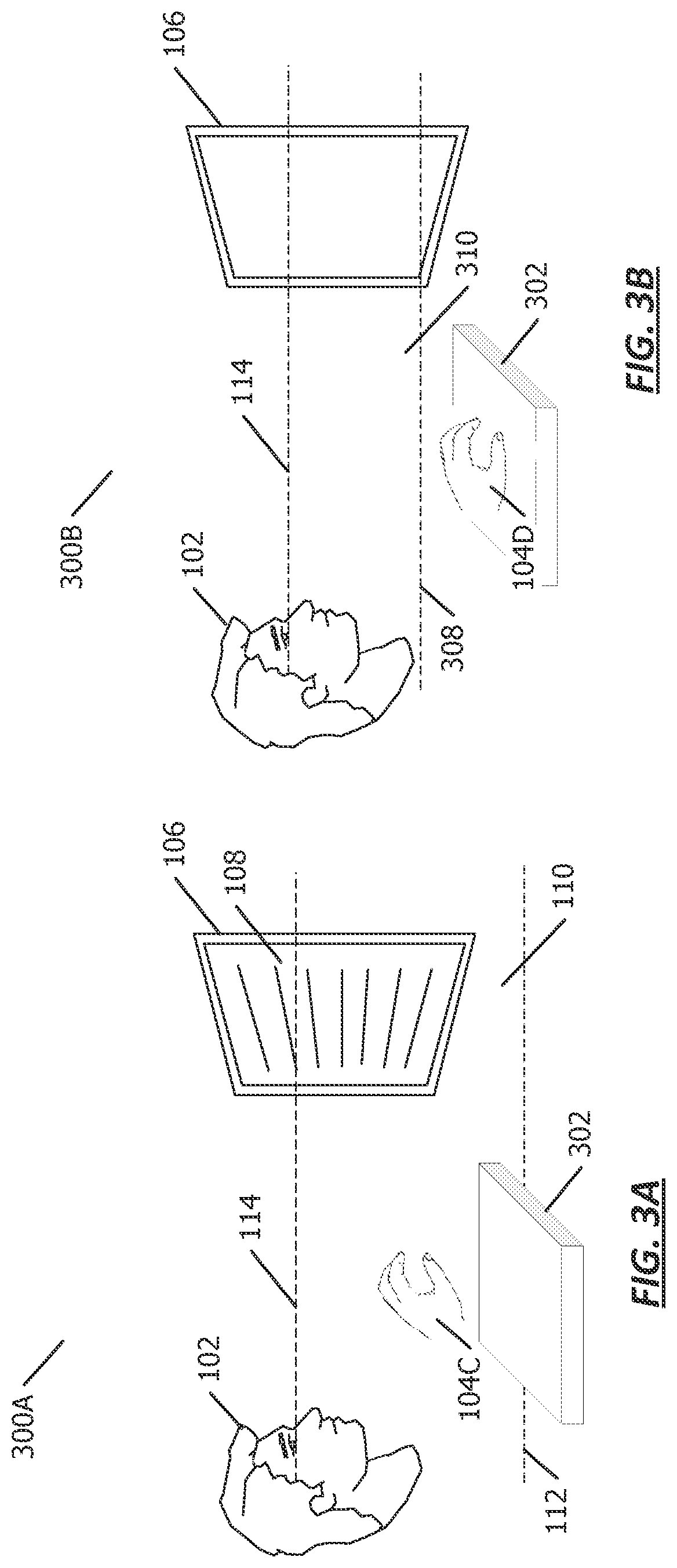 Patent US12619317 Figure 3 – Techniques for utilizing a hand engagement state for processing user input