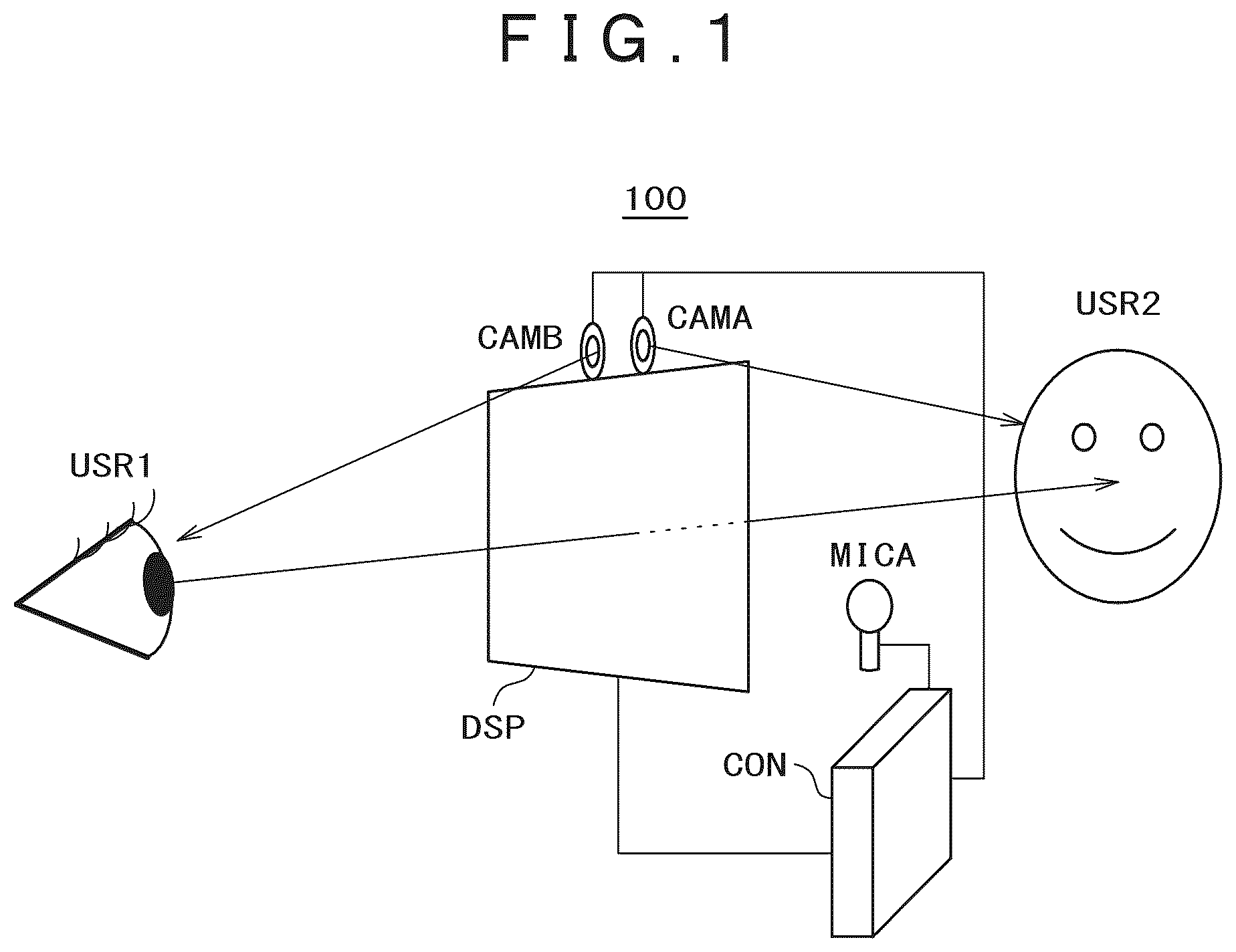 Patent US12619318 Figure 1 – Display device