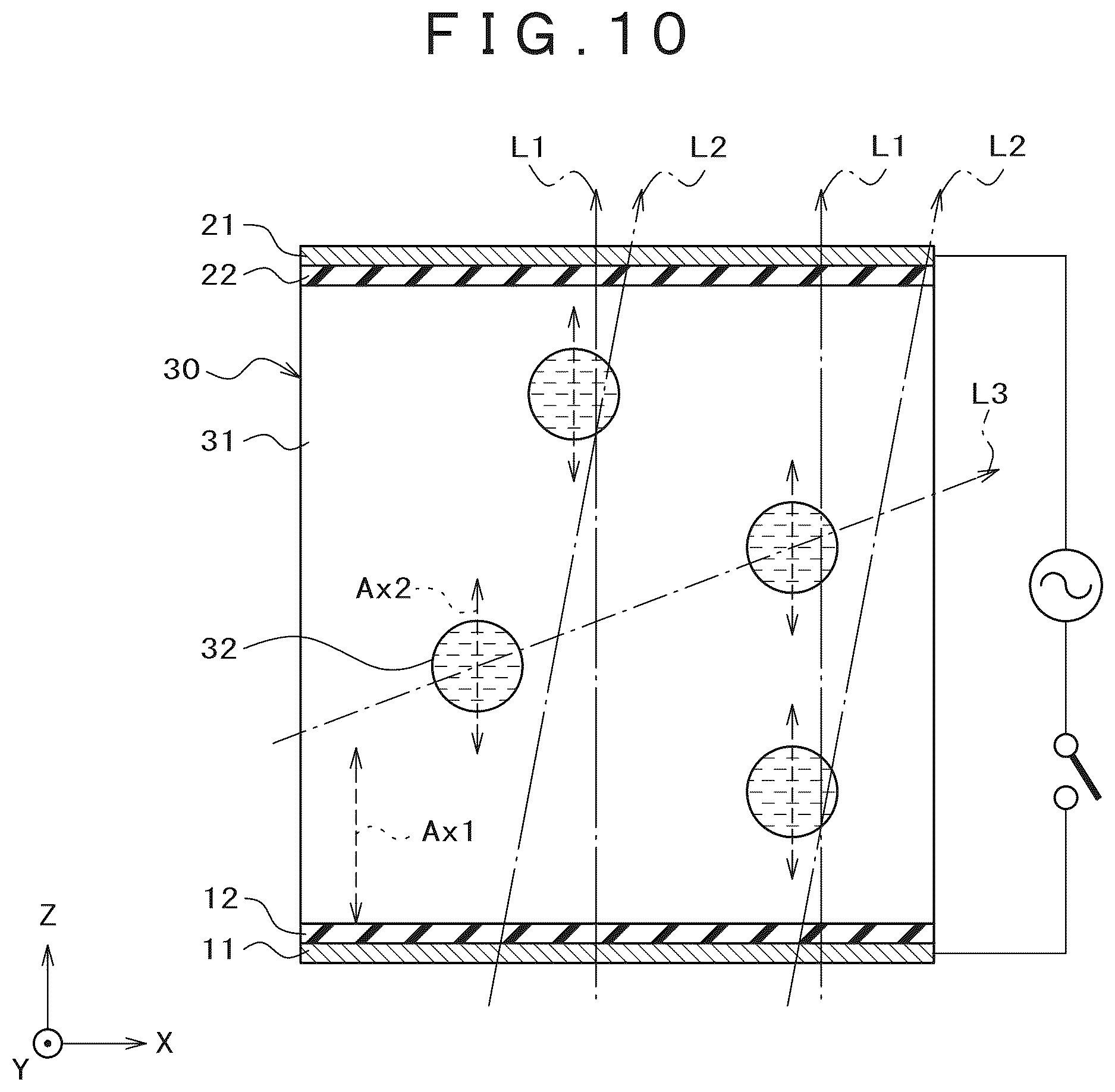 Patent US12619318 Figure 10 – Display device