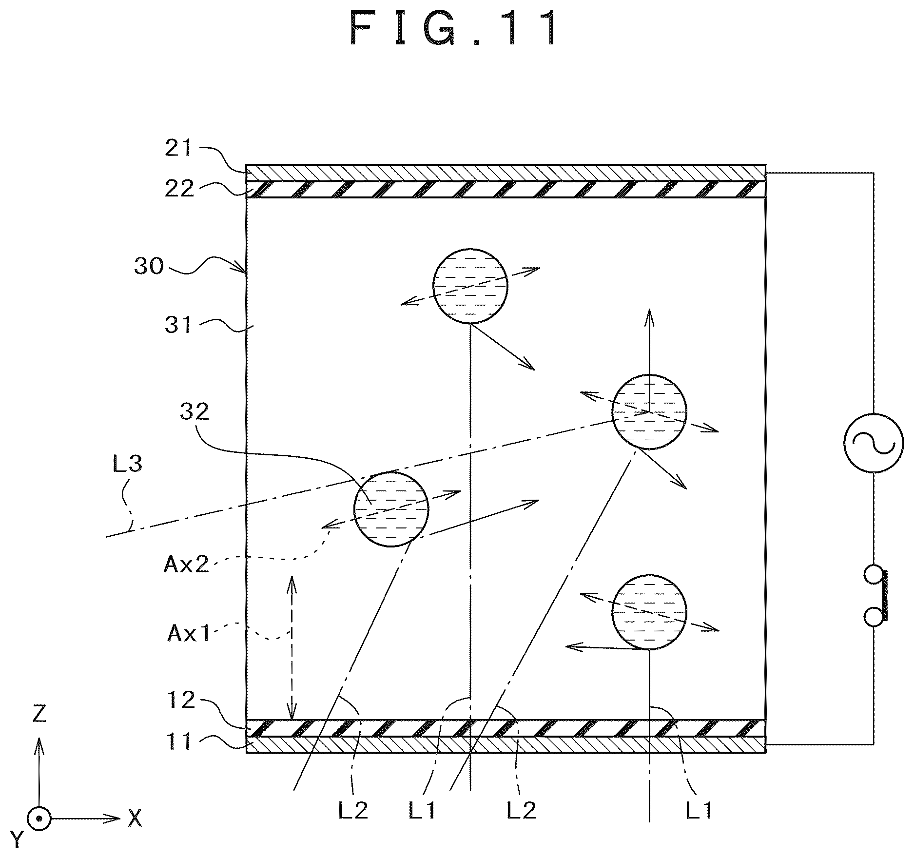 Patent US12619318 Figure 11 – Display device