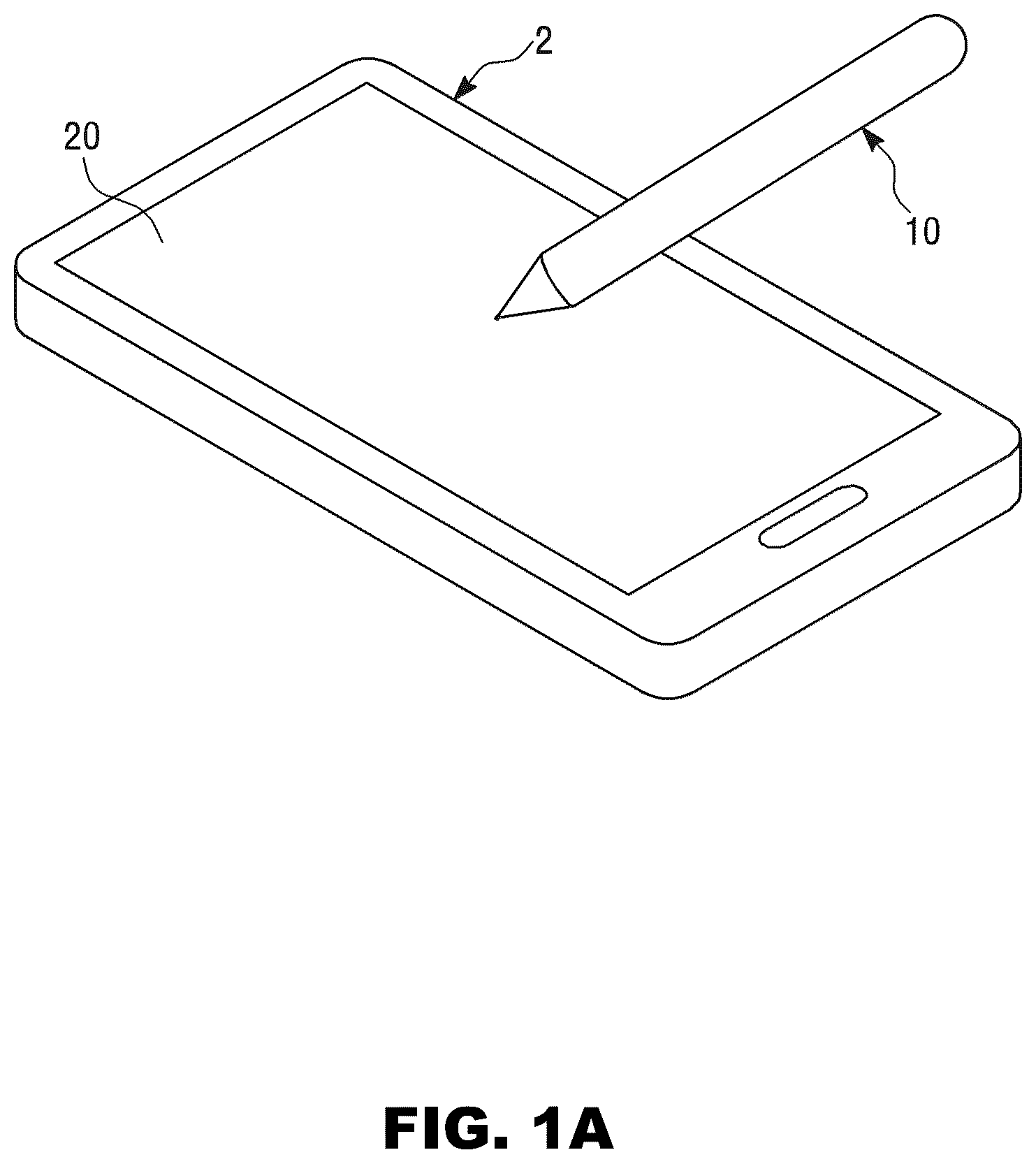 Patent US12619322 — Pen and touch input system or controller — Figure 1