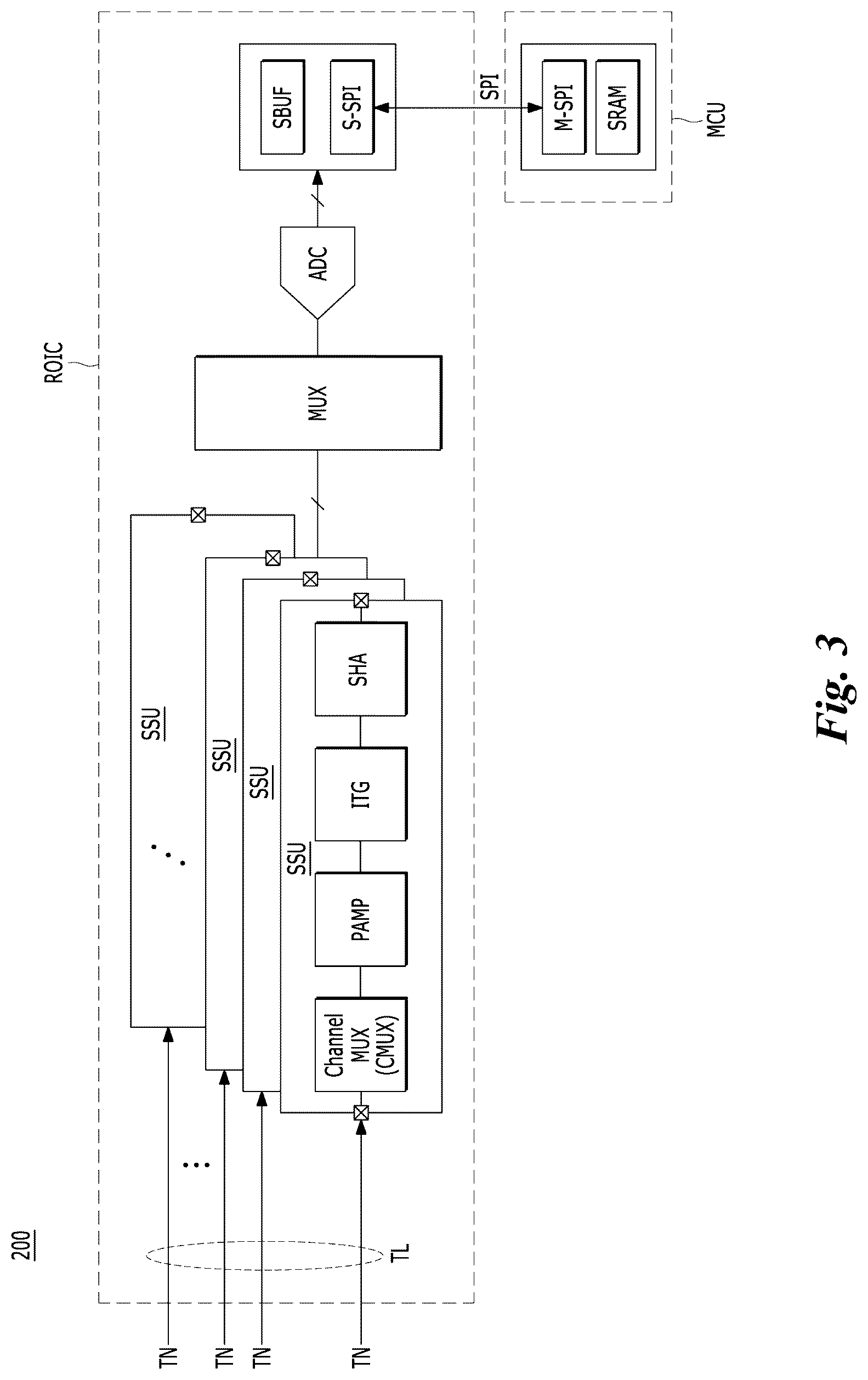 Patent US12619324 Figure 3 – Touch sensing display apparatus
