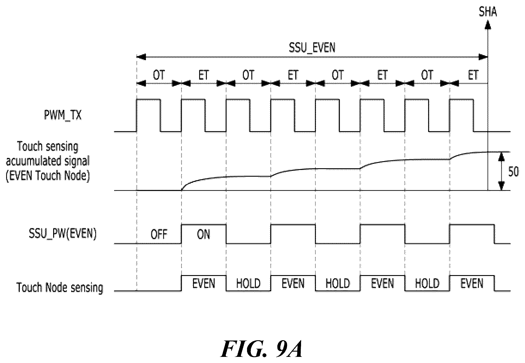 Patent US12619324 Figure 9 – Touch sensing display apparatus