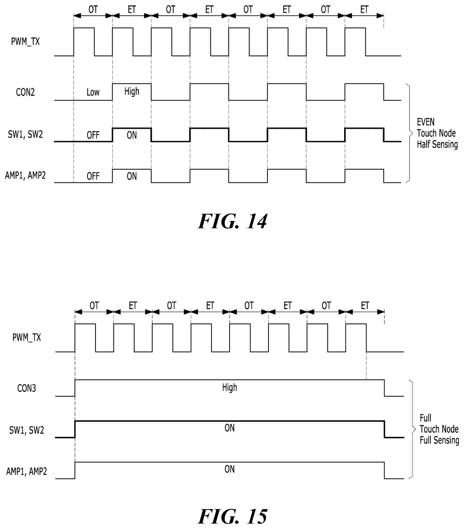 Patent US12619324 Figure 14 – Touch sensing display apparatus