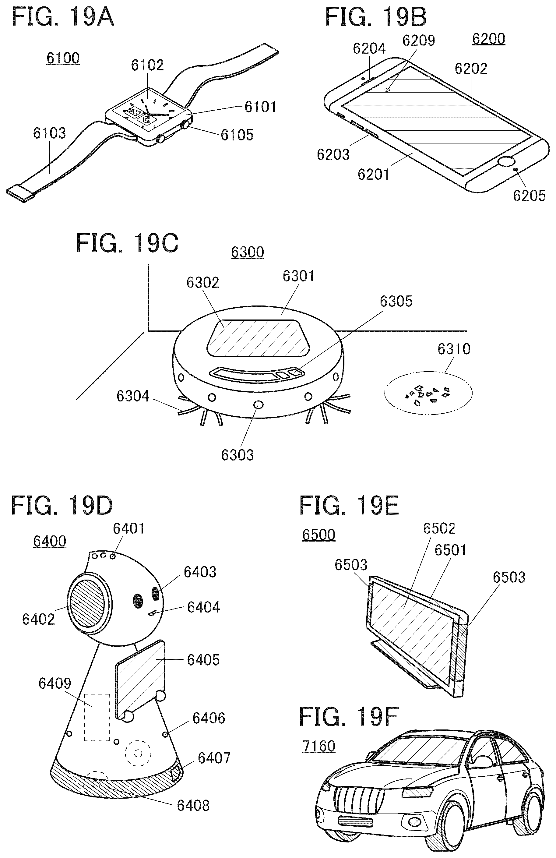Patent US12619326 Figure 19 – Display device and electronic device