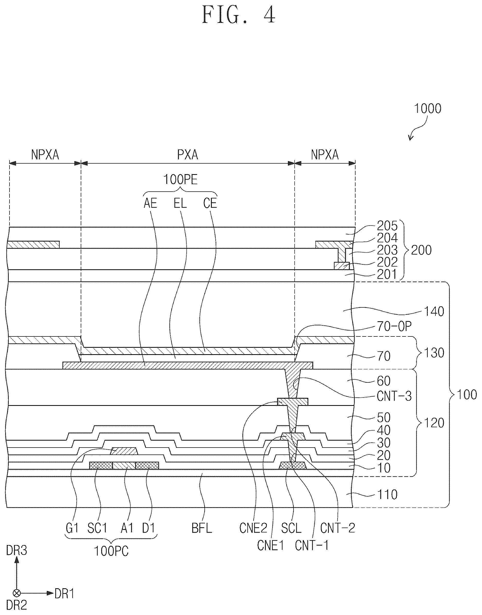 Patent US12619328 Figure 4 – Electronic device