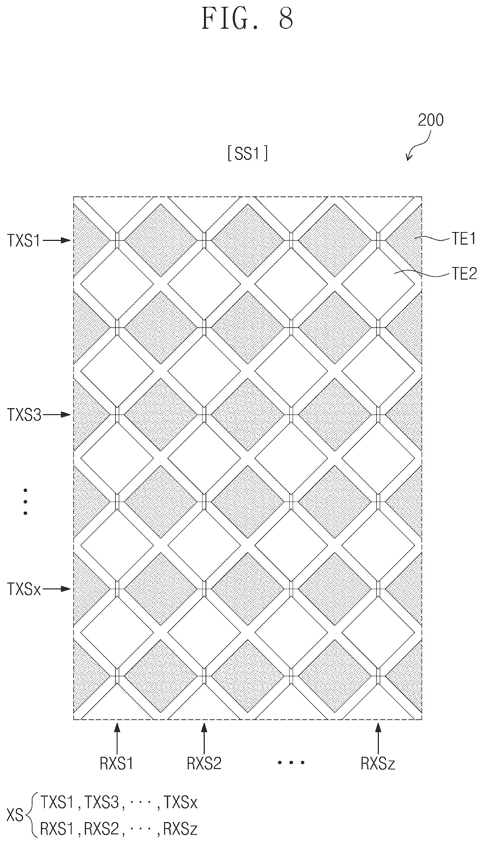 Patent US12619328 Figure 8 – Electronic device