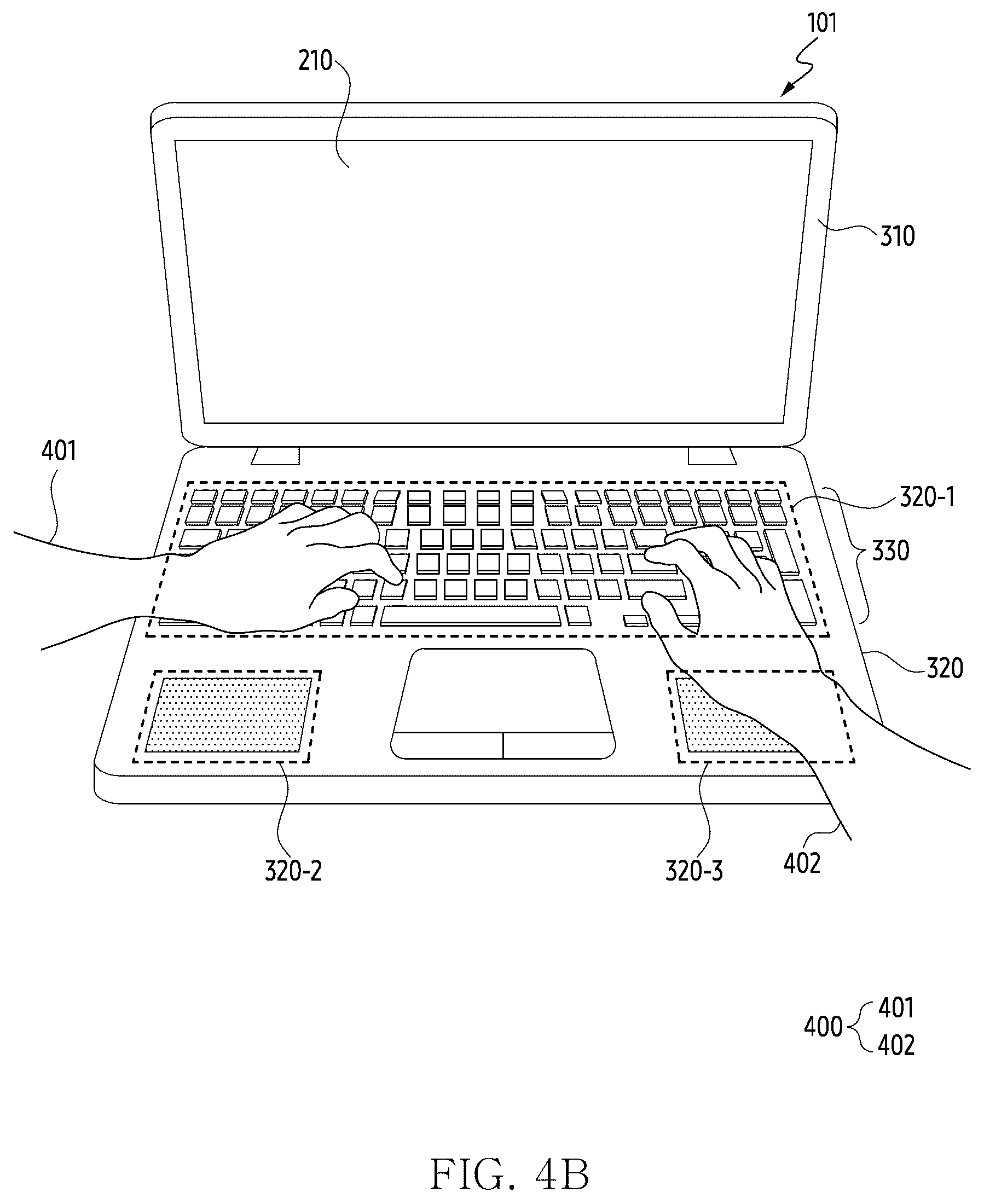 Patent US12619334 Figure 6 – Electronic device and method for executing designated function according to contact of external object