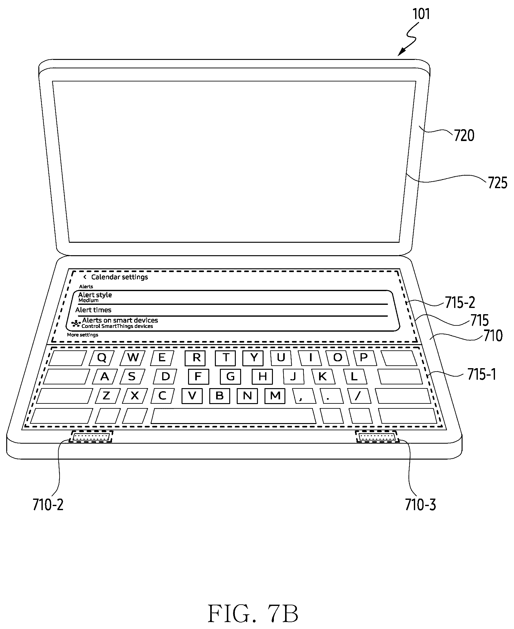 Patent US12619334 Figure 11 – Electronic device and method for executing designated function according to contact of external object